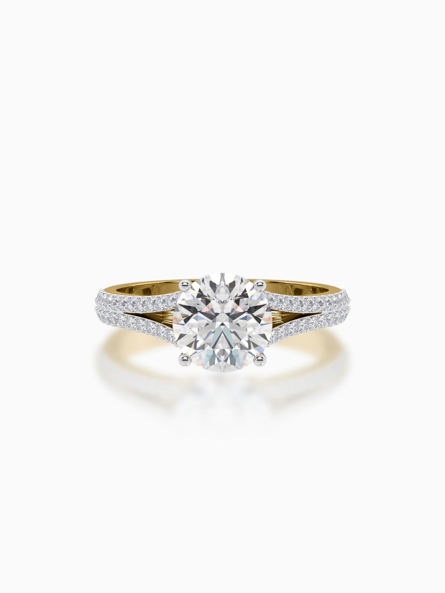 Classic splendour diamond ring - Evol Jewels