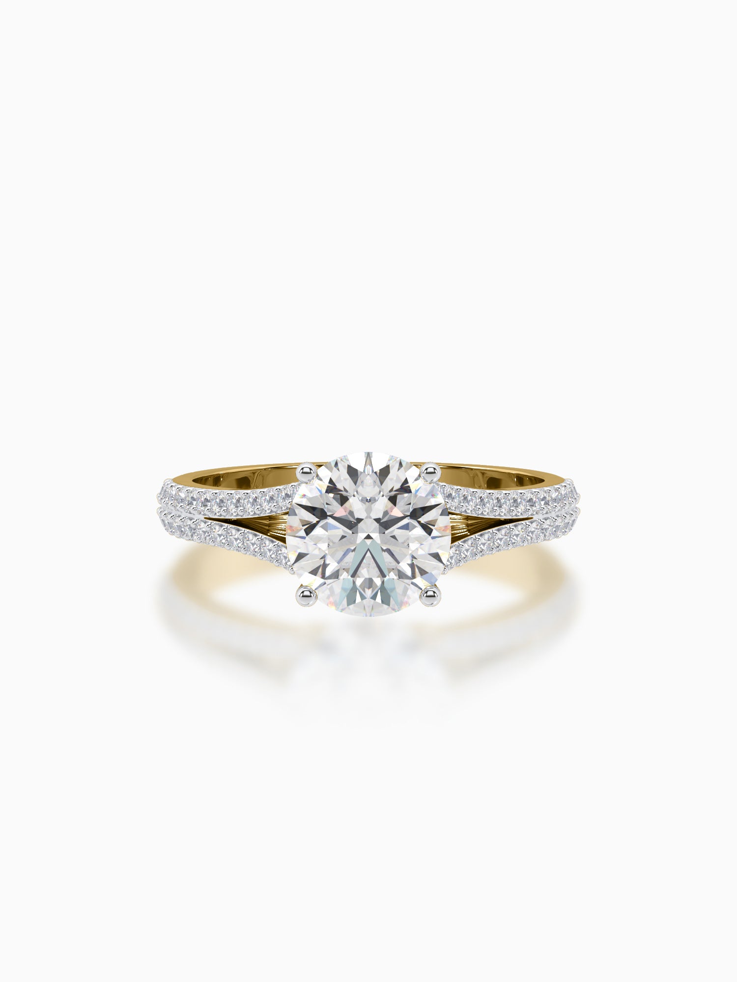 Classic splendour diamond ring - Evol Jewels