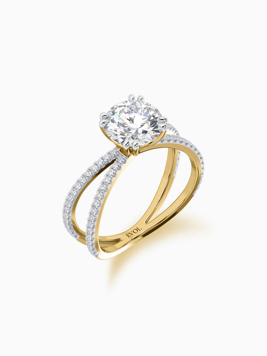 Forever mine diamond ring - Evol Jewels