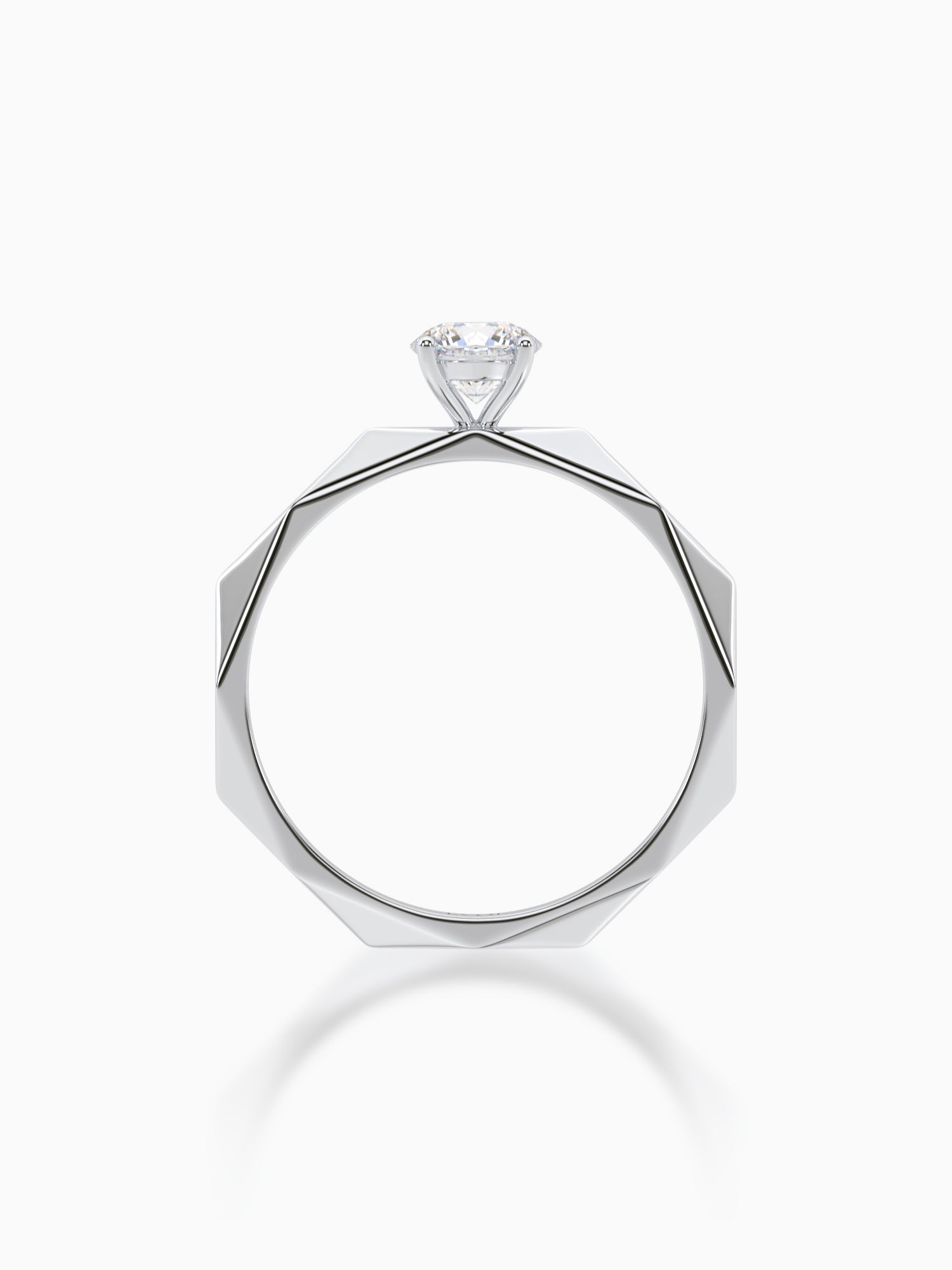 Prism diamond ring - Evol Jewels