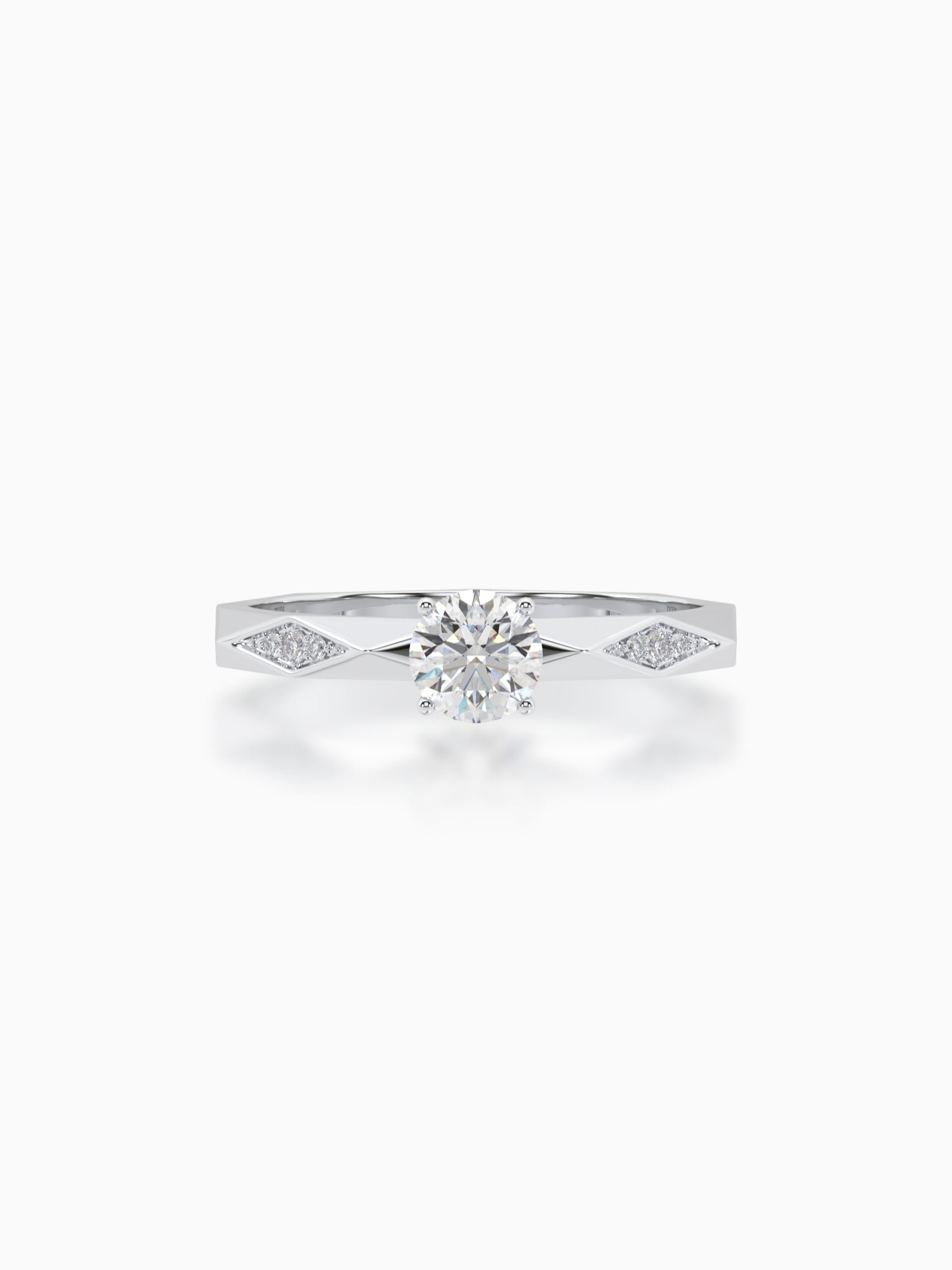 Prism diamond ring - Evol Jewels