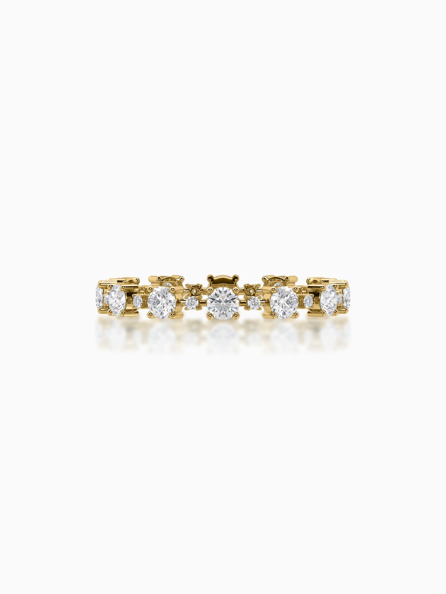 Galaxy diamond eternity ring