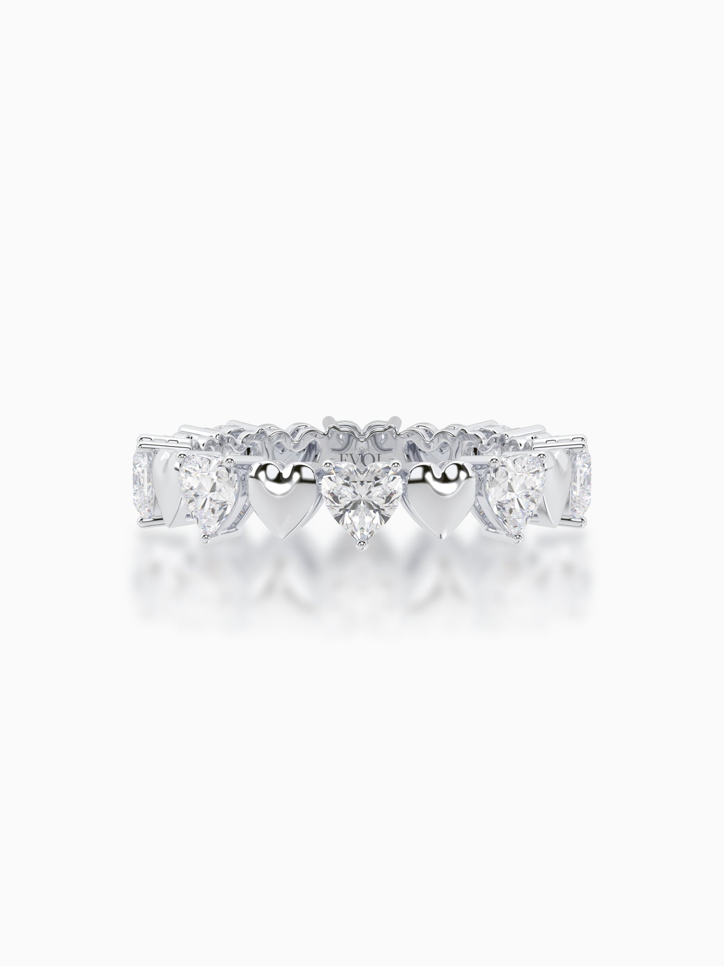 Infinite affection diamond eternity ring - Evol Jewels