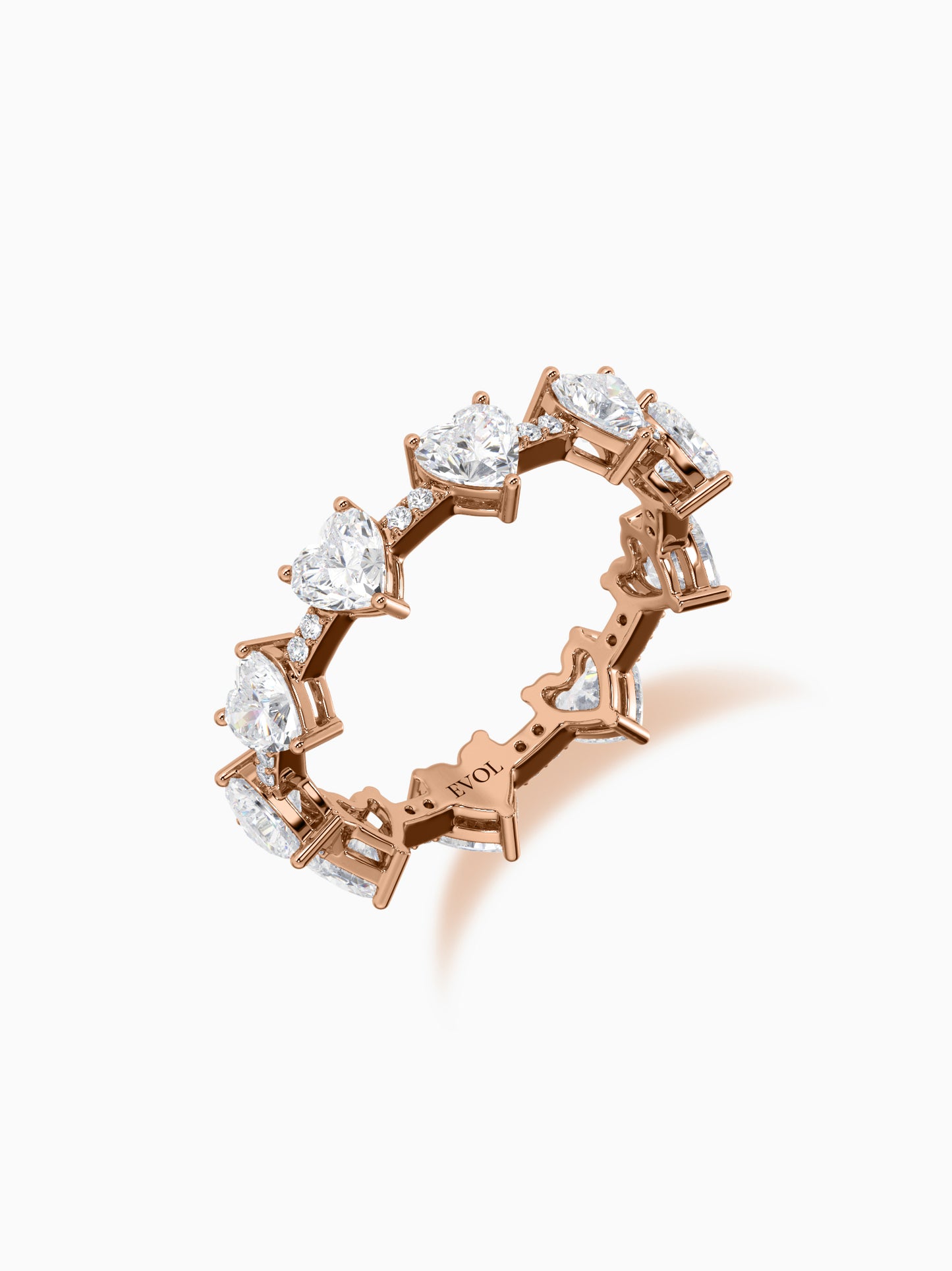 Enduring love diamond eternity ring - Evol Jewels