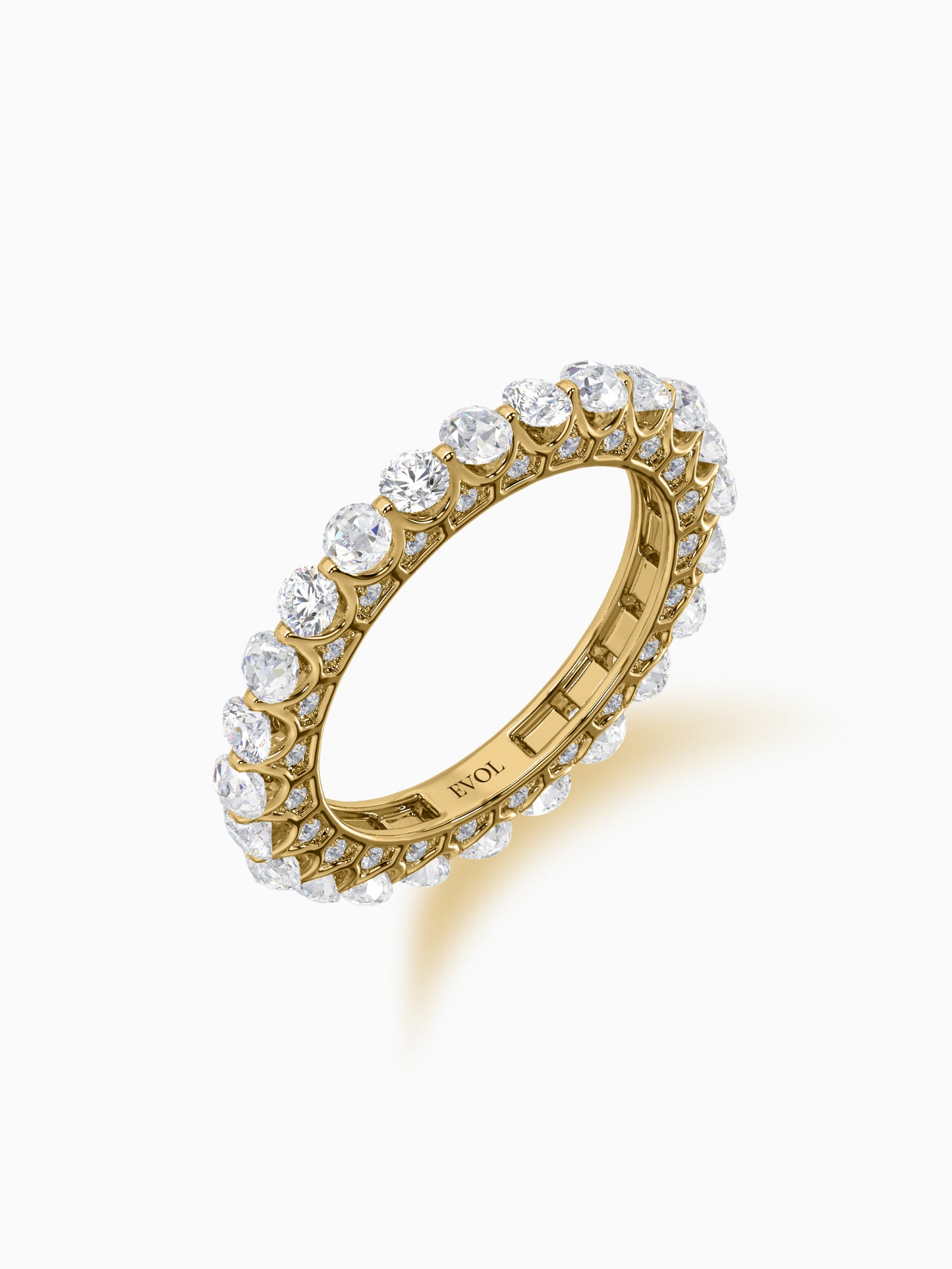 Bliss diamond eternity ring - Evol Jewels