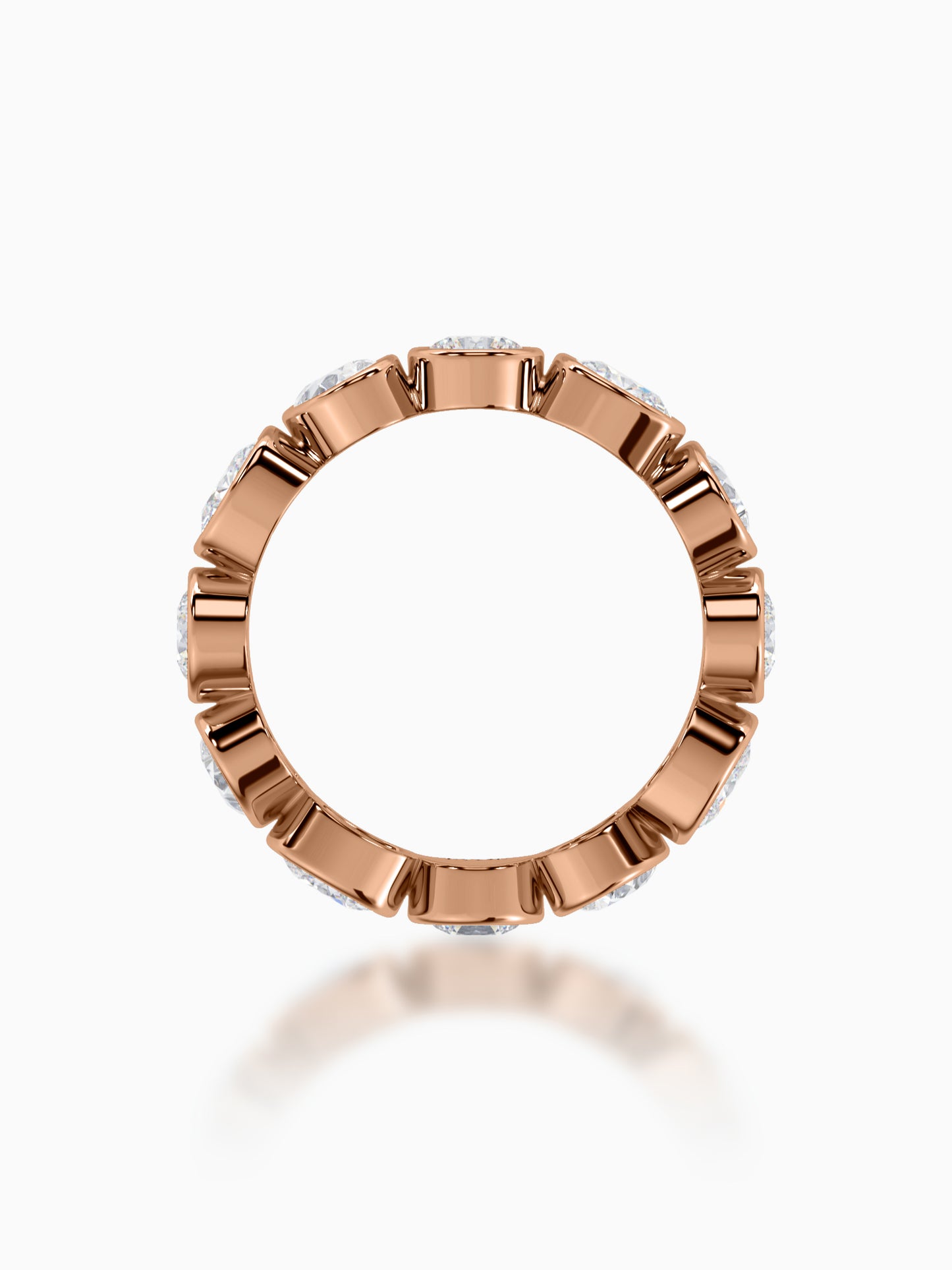 Phoenix diamond eternity ring - Evol Jewels