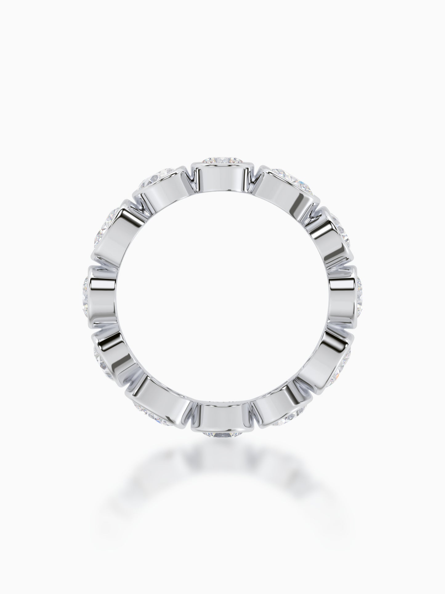 Phoenix diamond eternity ring - Evol Jewels