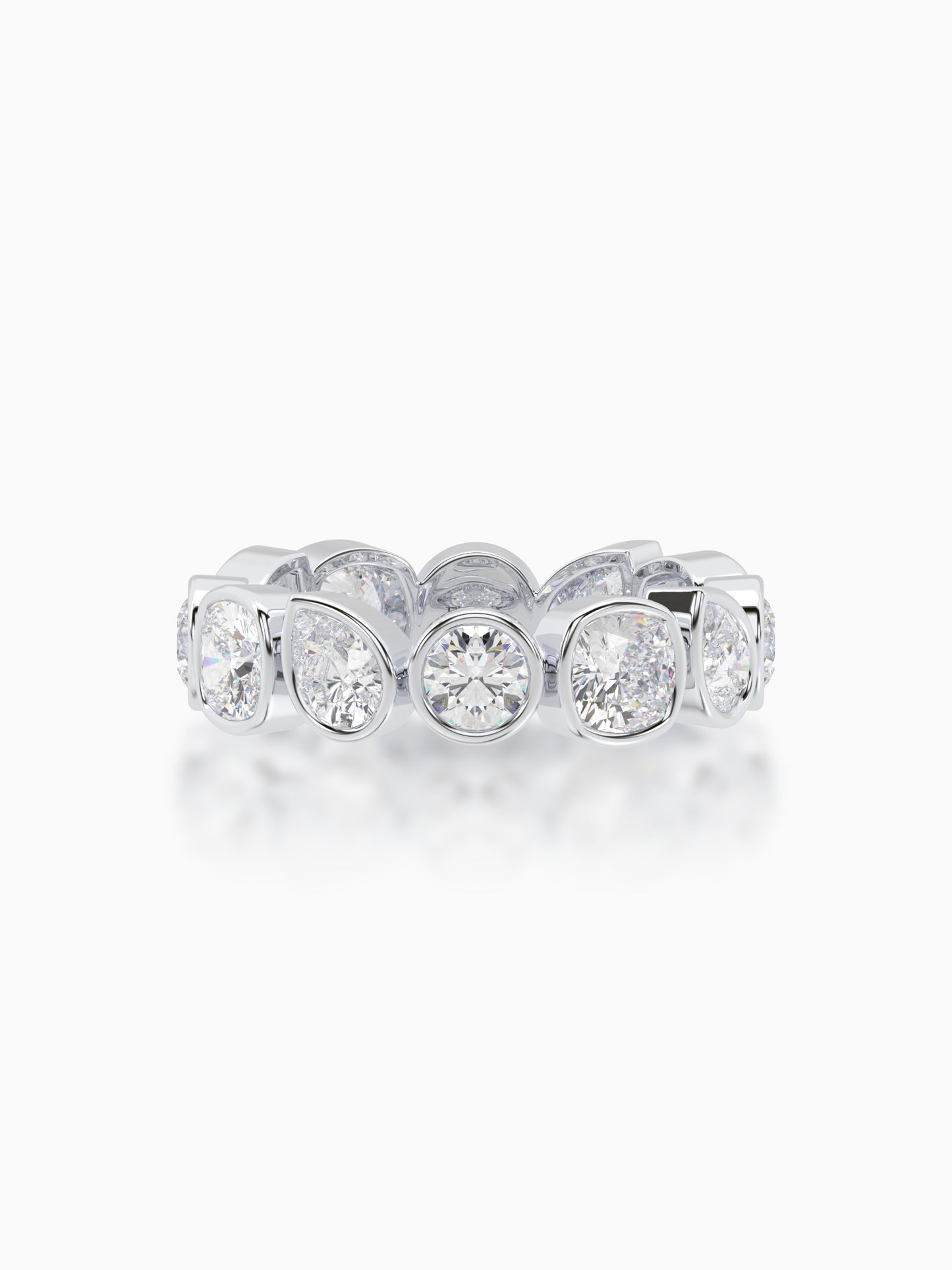 Phoenix diamond eternity ring - Evol Jewels