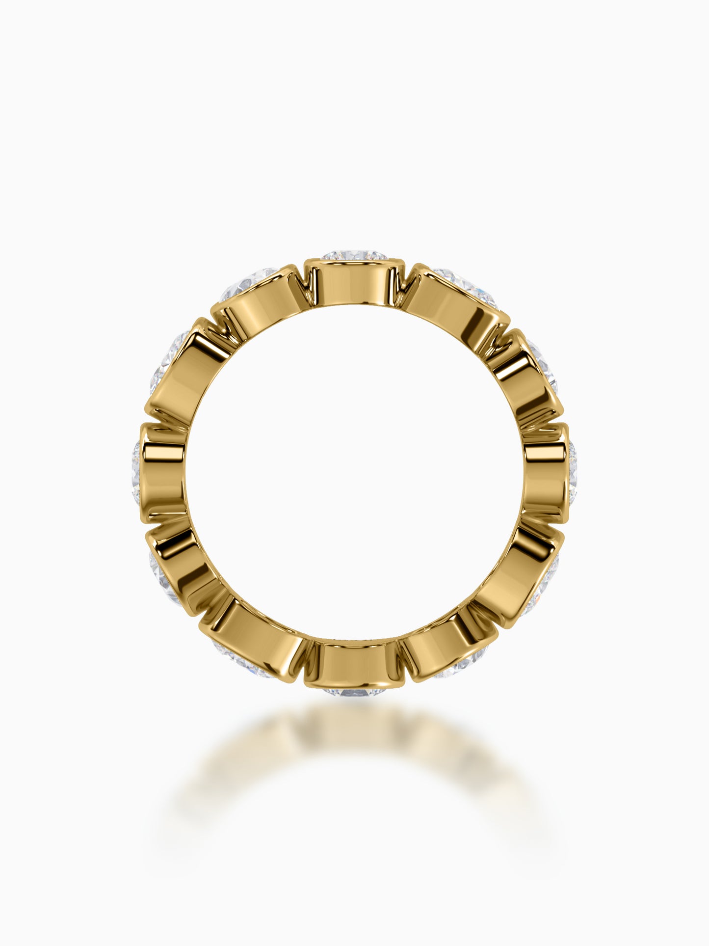 Phoenix diamond eternity ring - Evol Jewels
