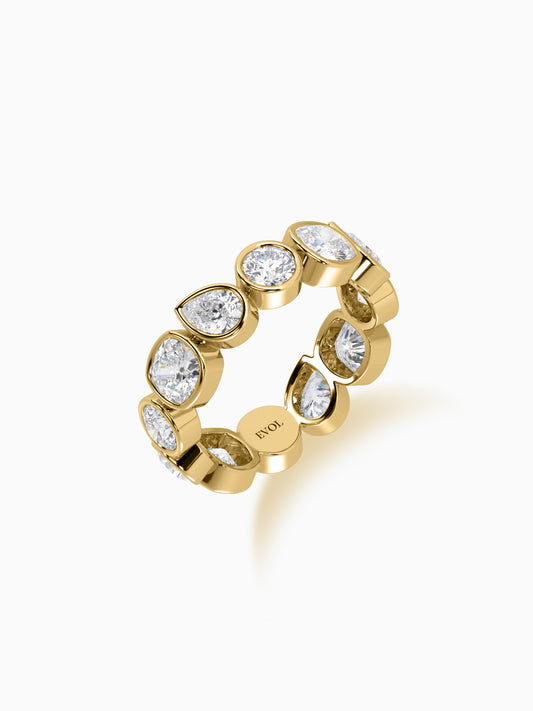 Phoenix diamond eternity ring - Evol Jewels