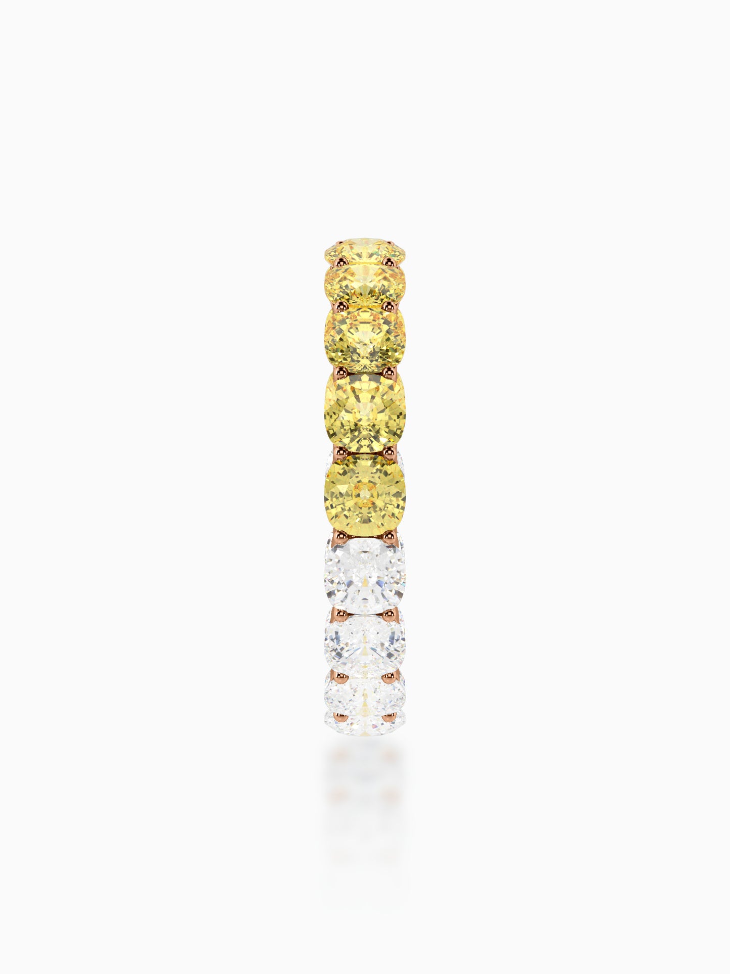Luna diamond eternity ring - Evol Jewels