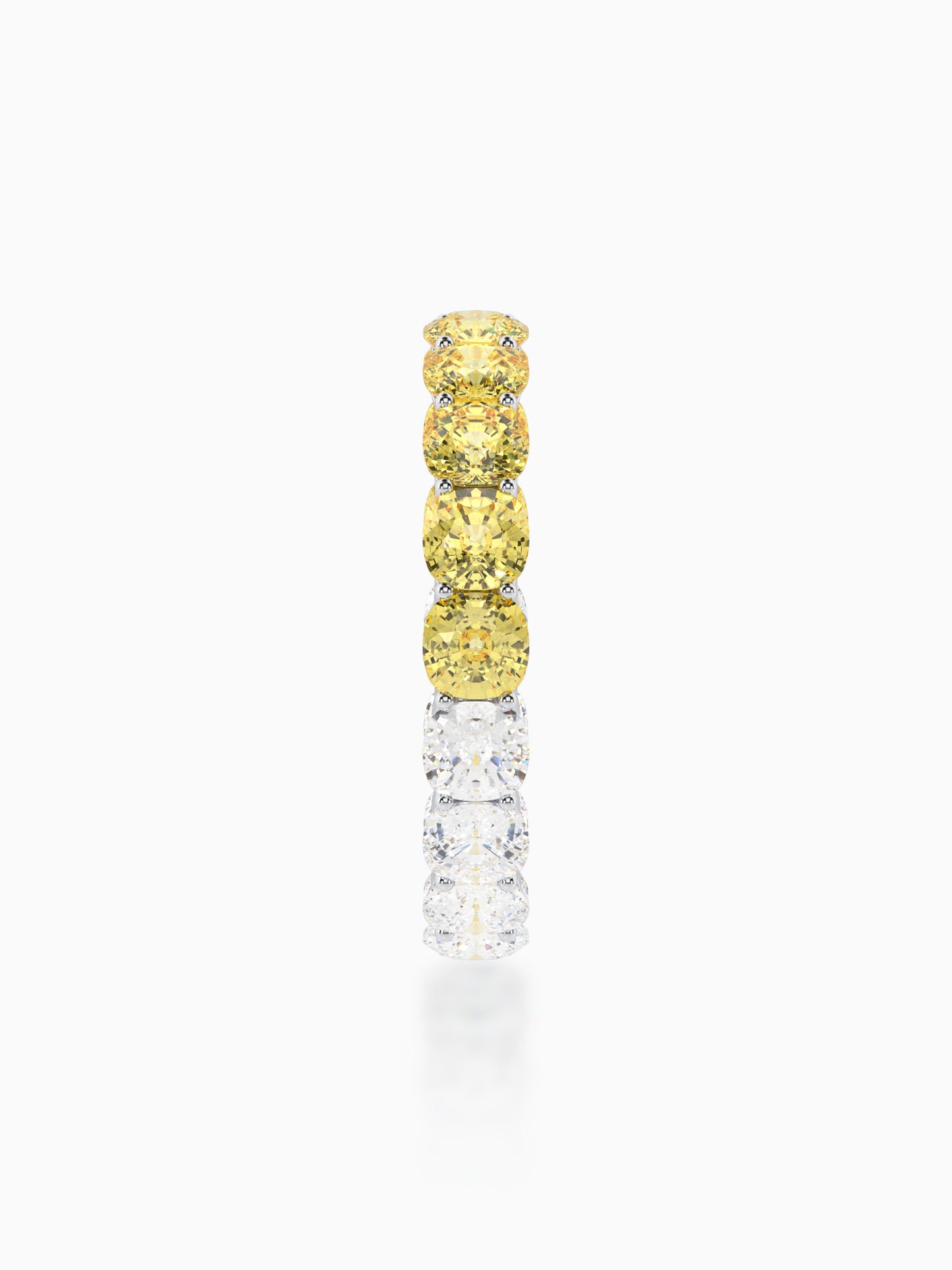 Luna diamond eternity ring - Evol Jewels