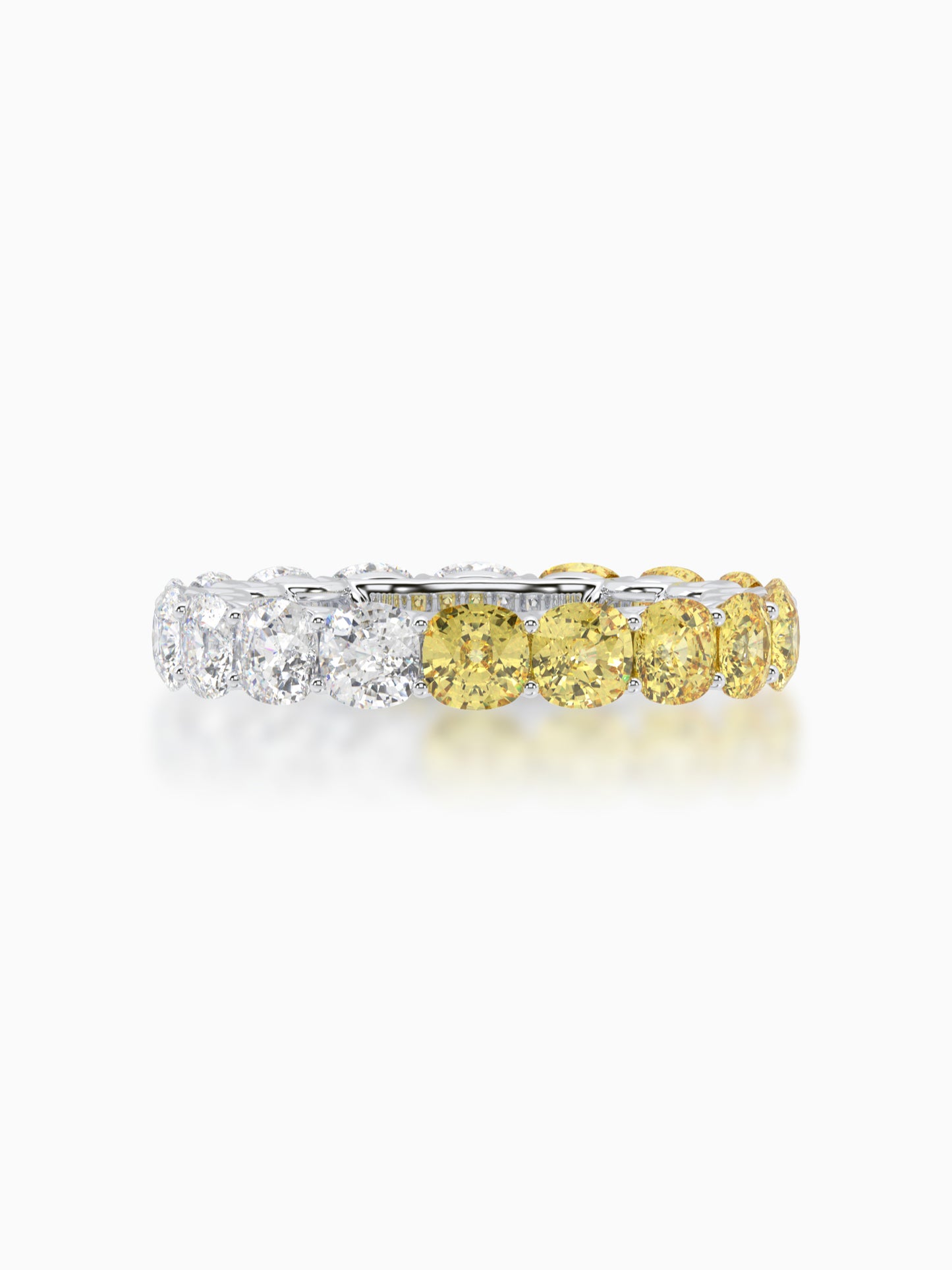 Luna diamond eternity ring - Evol Jewels