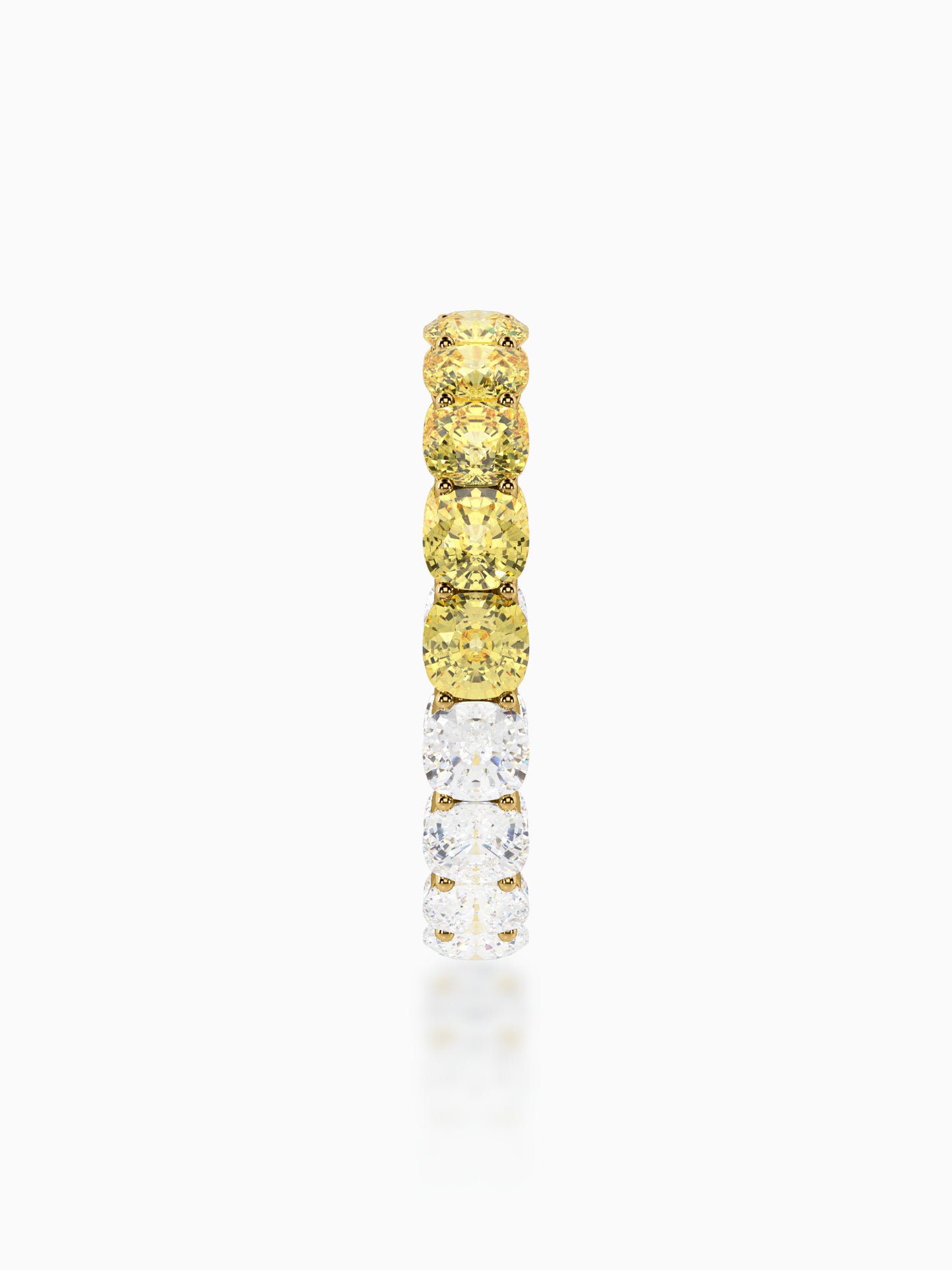 Luna diamond eternity ring - Evol Jewels
