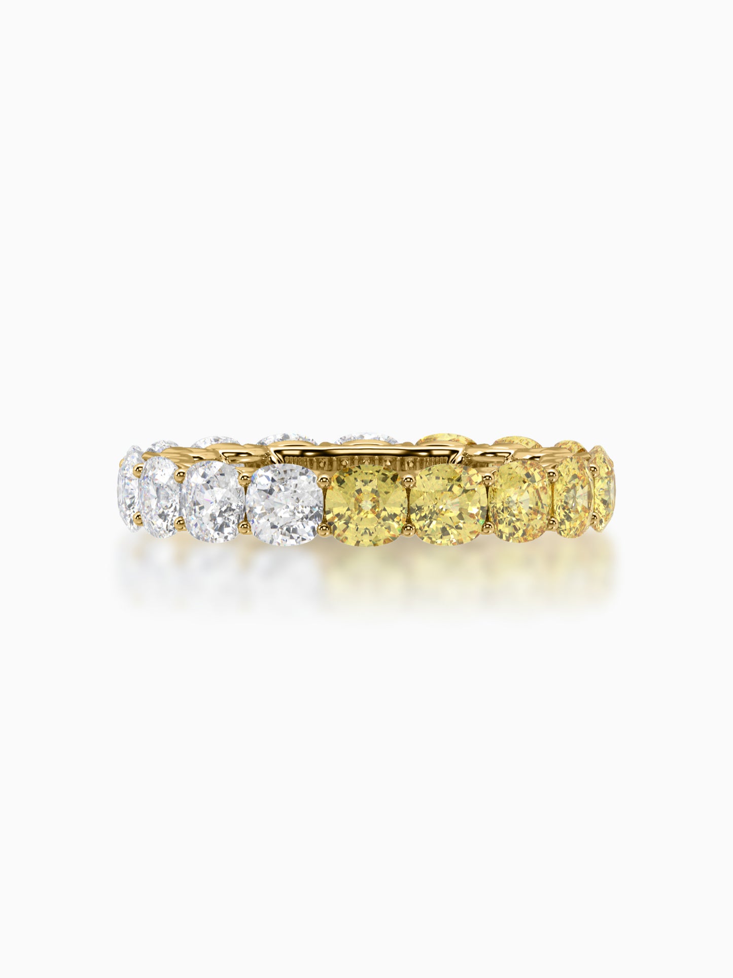 Luna diamond eternity ring - Evol Jewels