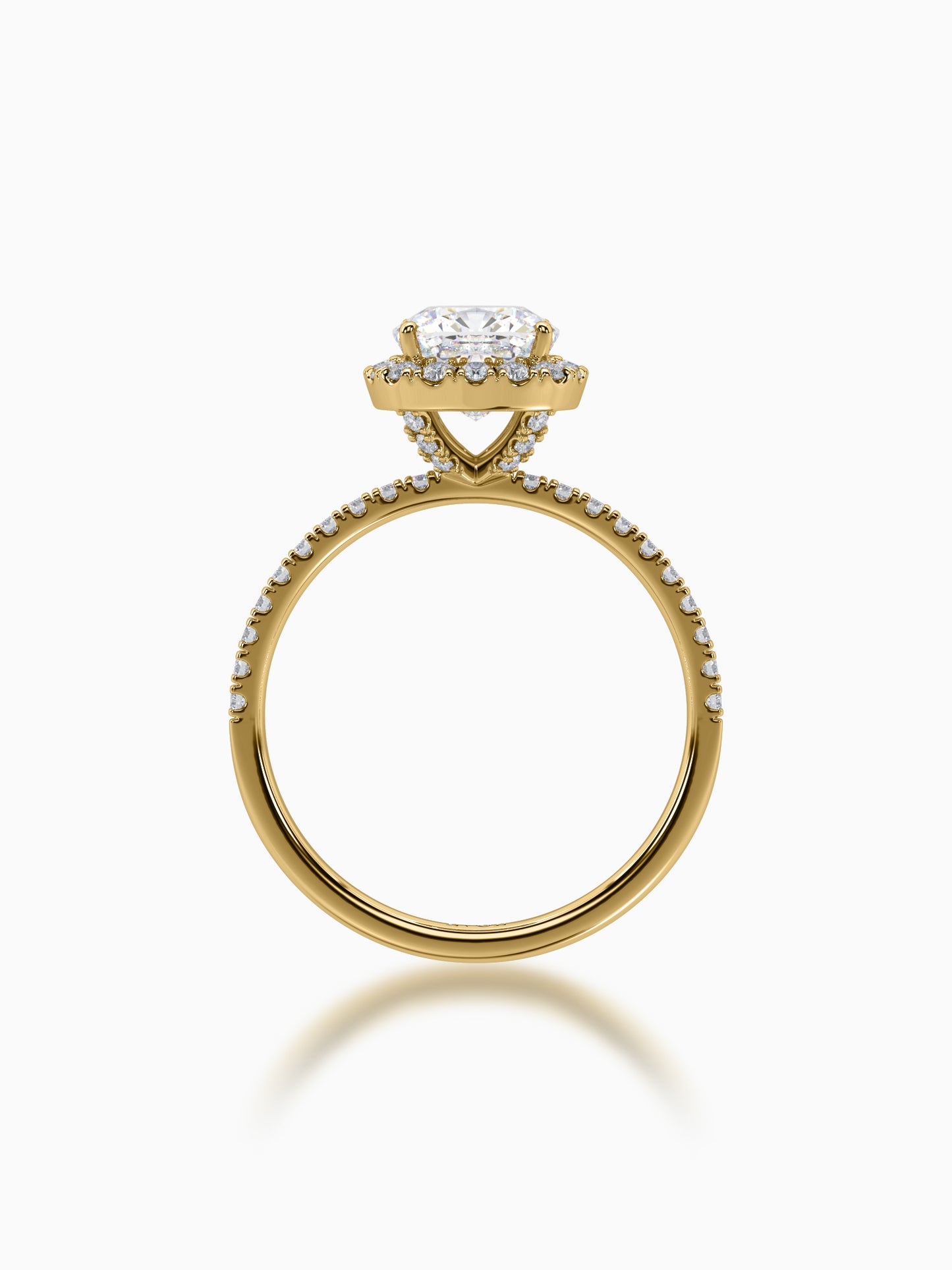 Blissful bond solitare - Evol Jewels