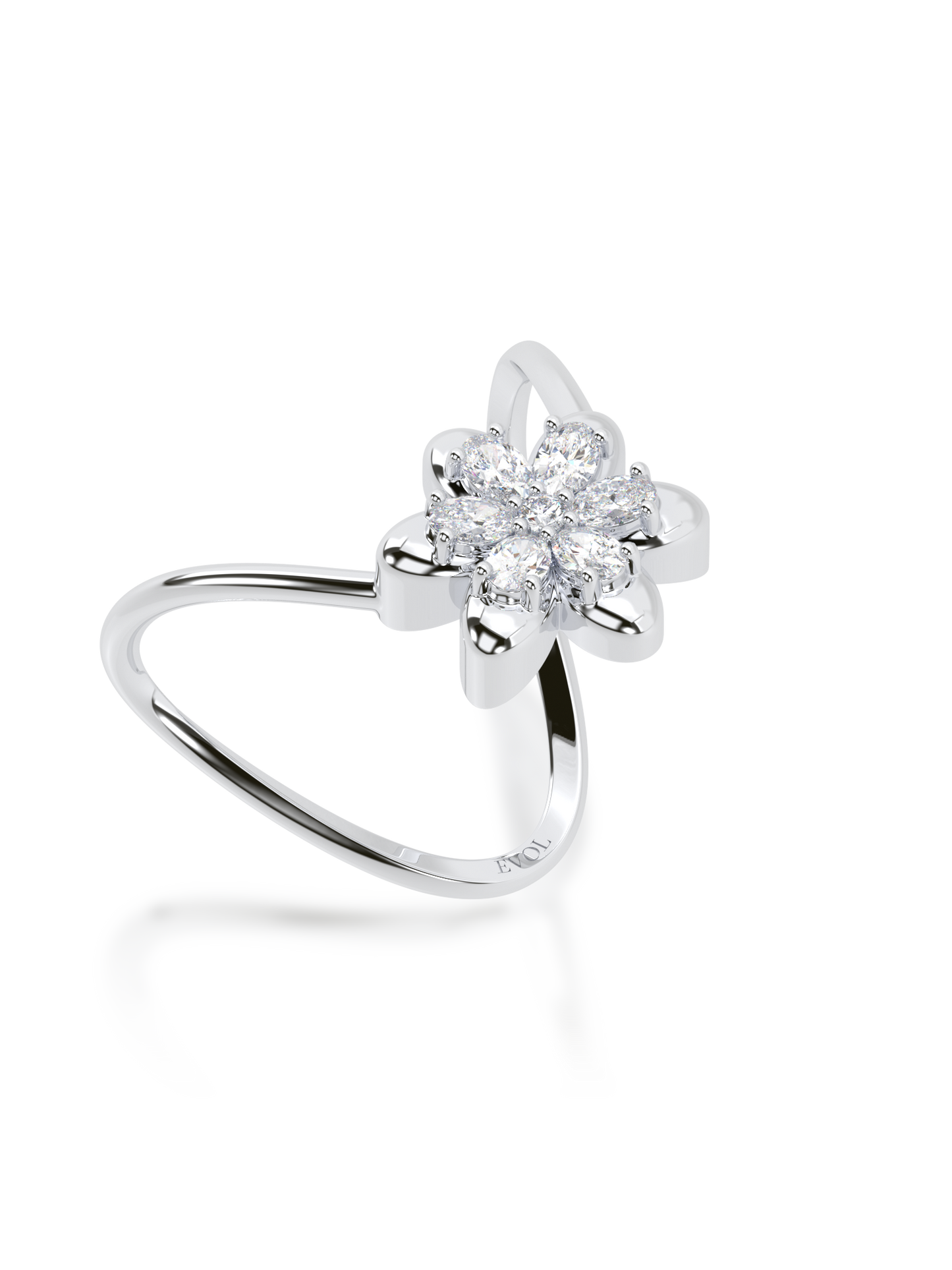 Ever-present Diamond Ring - Evol Jewels