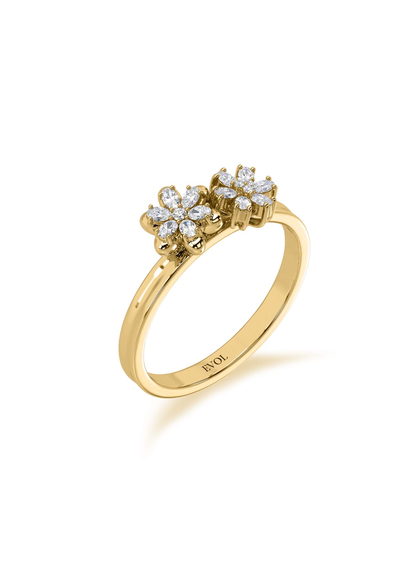 Hold Me Closer Diamond Ring - Evol Jewels