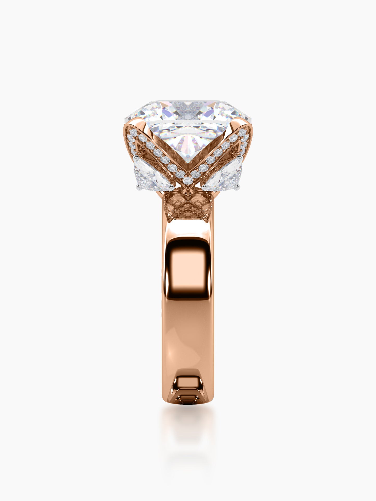 Cushion Apex Diamond Ring