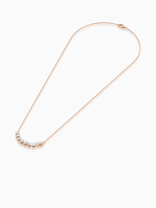 Diamond Medley Necklace - Evol Jewels