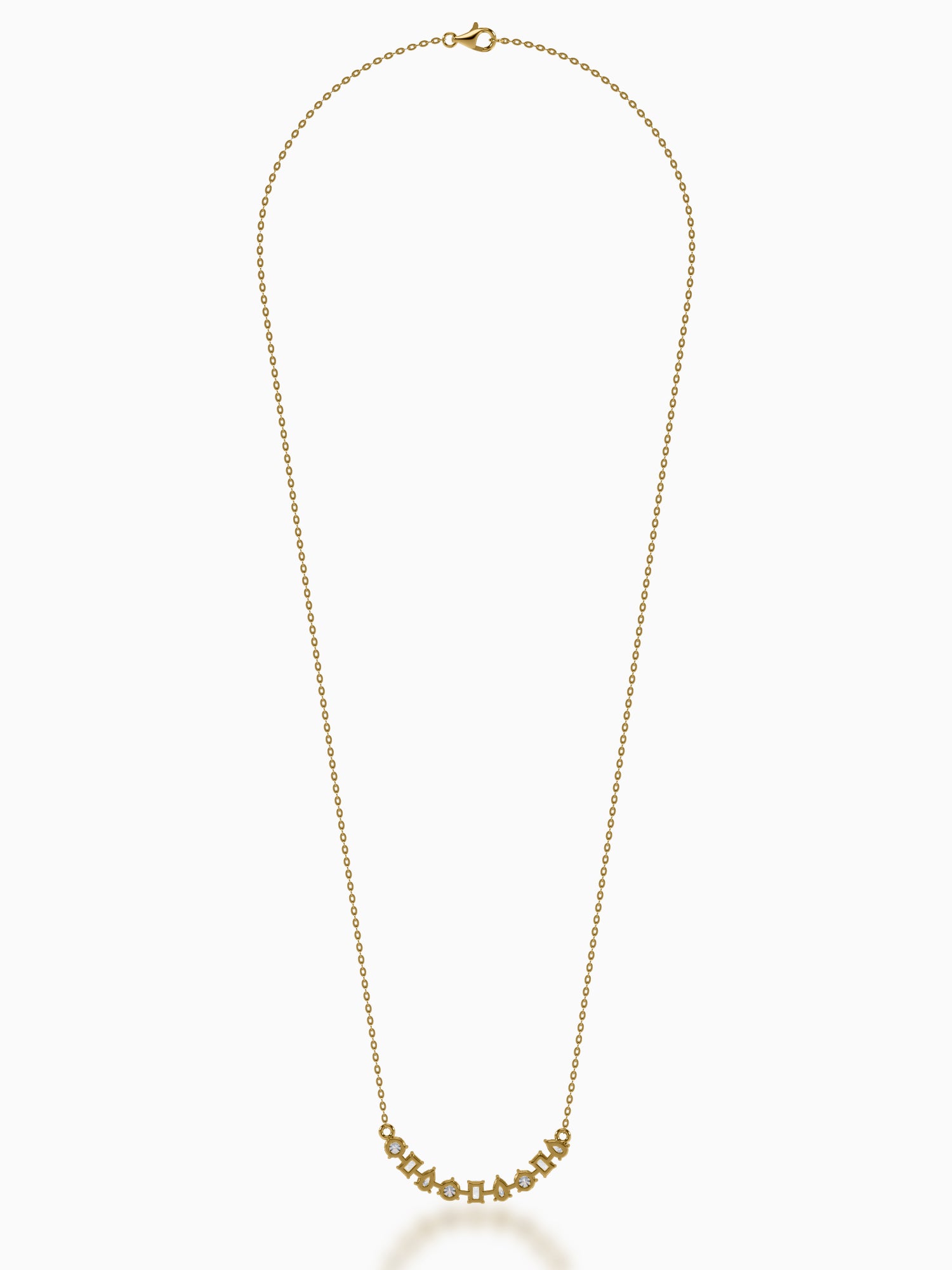 Diamond Medley Necklace - Evol Jewels