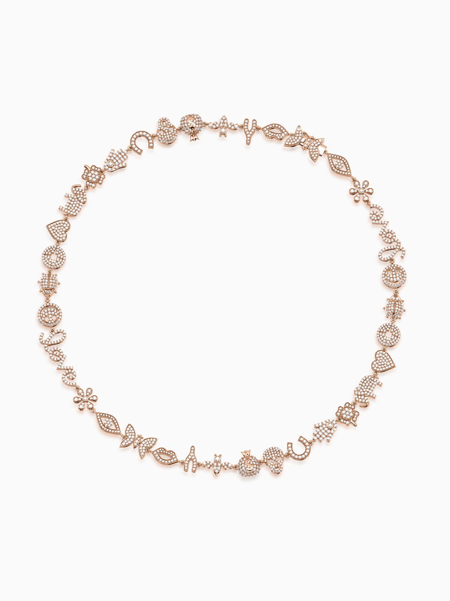 Peace Enchantress Charms Necklace - Evol Jewels