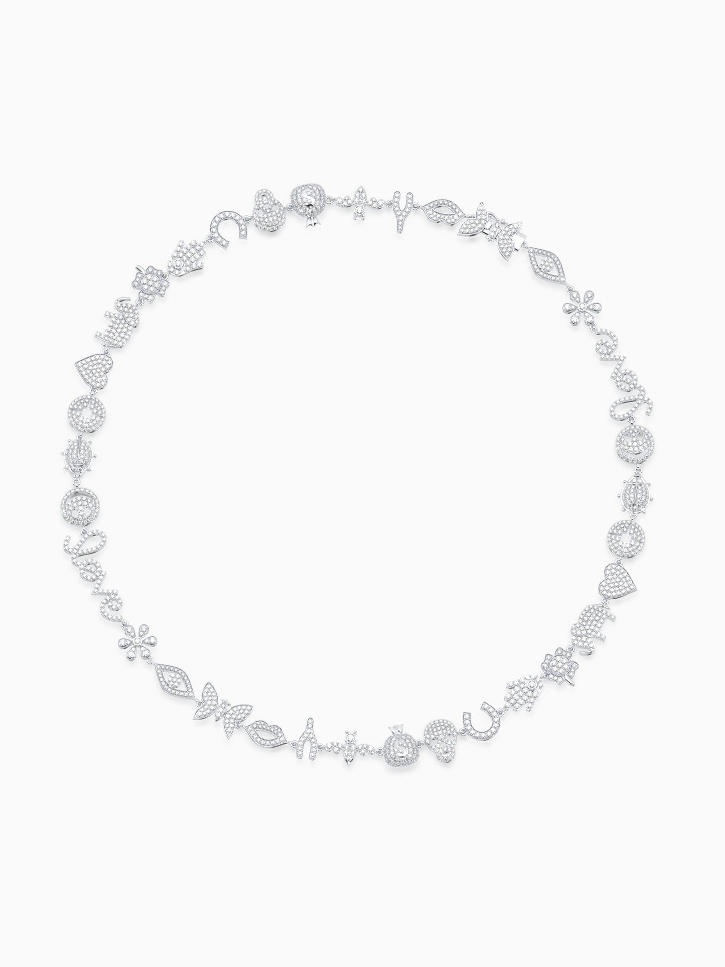 Peace Enchantress Charms Necklace - Evol Jewels