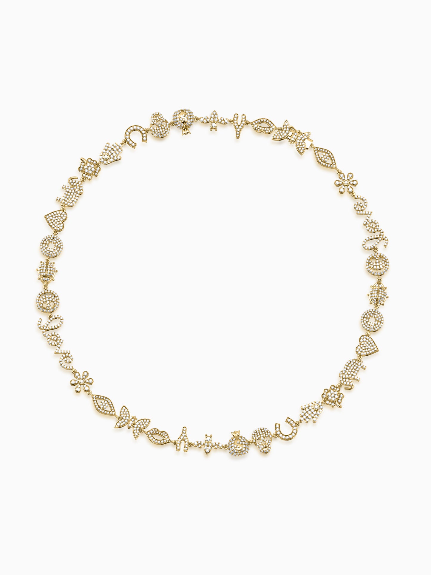 Peace Enchantress Charms Necklace - Evol Jewels