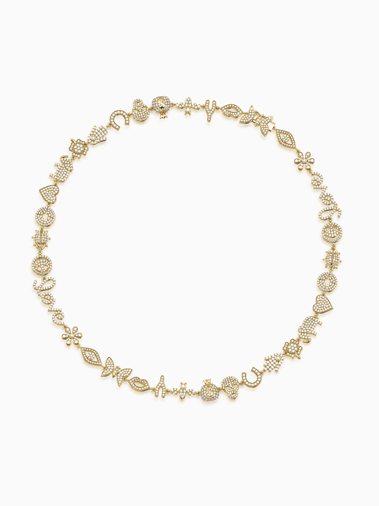 Peace Enchantress Charms Necklace - Evol Jewels