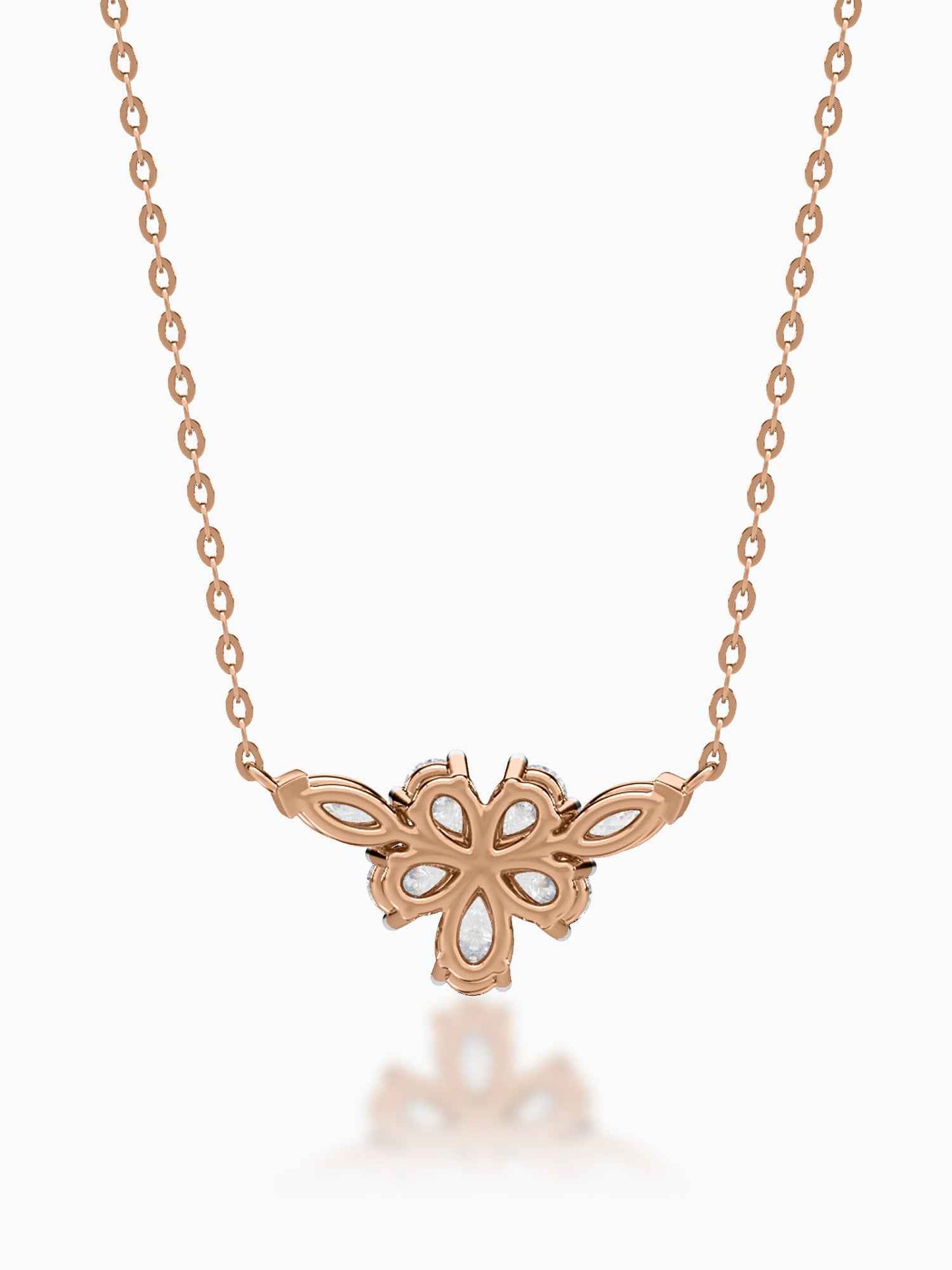 Periwinkle Diamond necklace