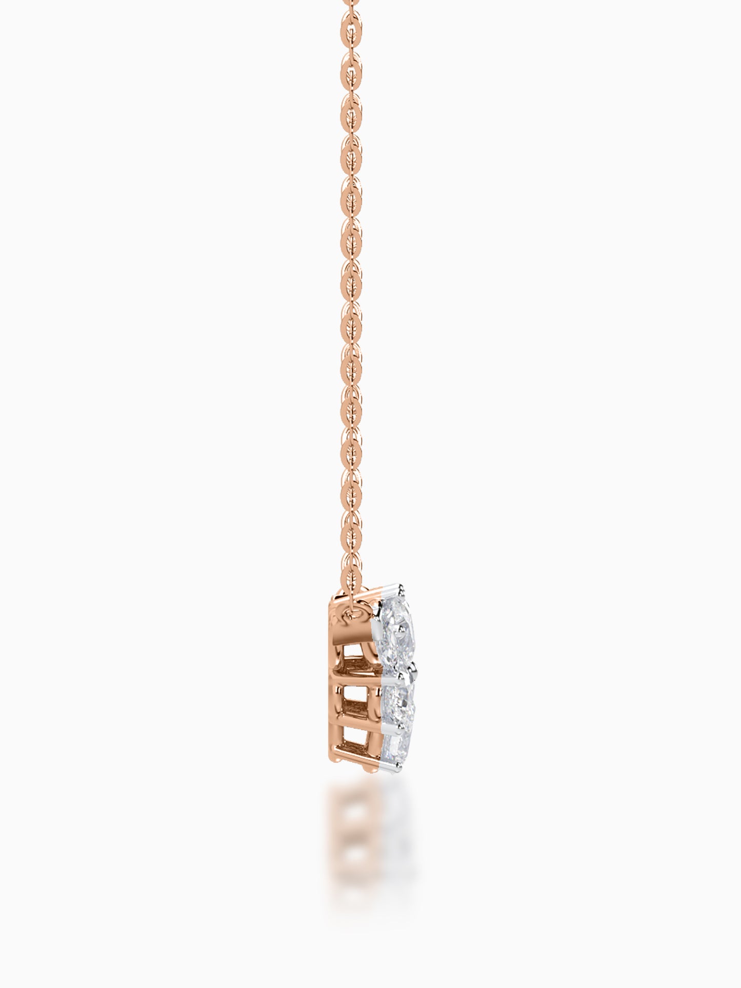 Periwinkle Diamond necklace