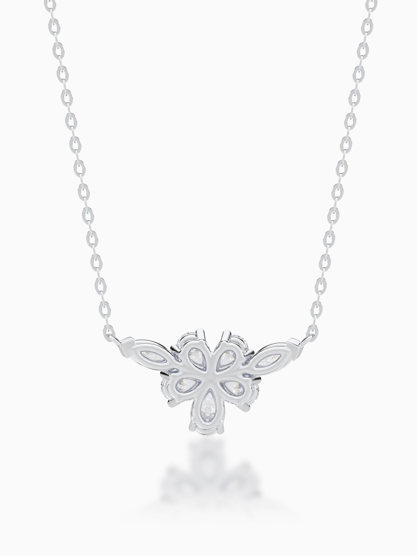 Periwinkle Diamond necklace