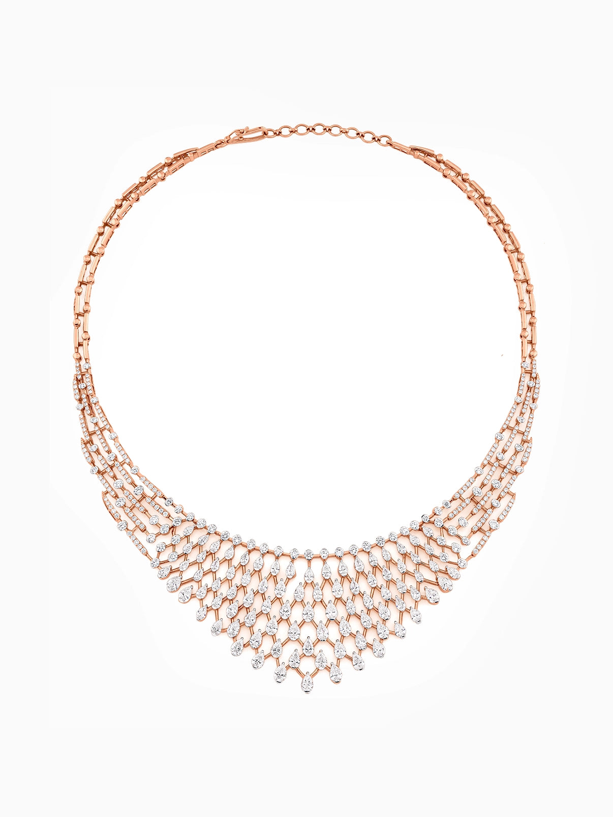 Celestial Cascade Diamond Necklace