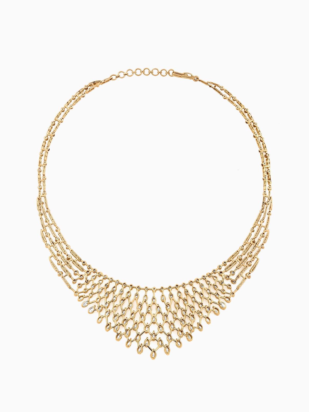 Celestial Cascade Diamond Necklace