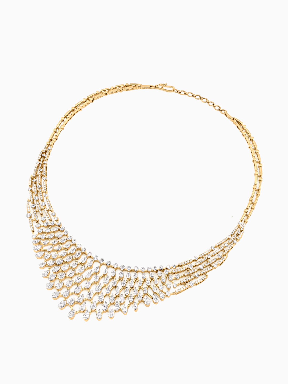 Celestial Cascade Diamond Necklace