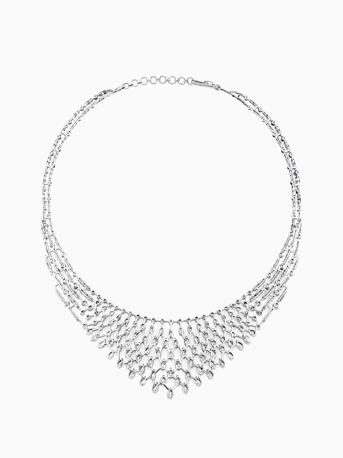 Celestial Cascade Diamond Necklace