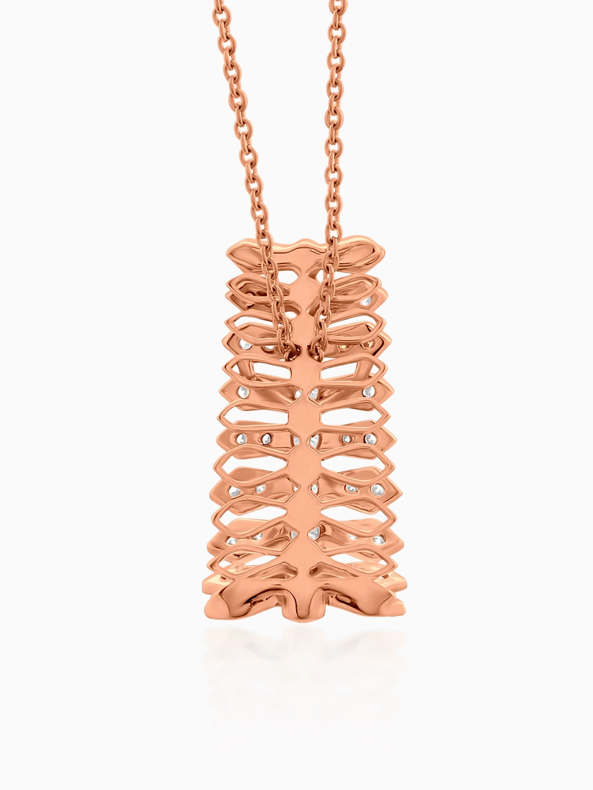 Modern Layered Diamond Pendant - Evol Jewels