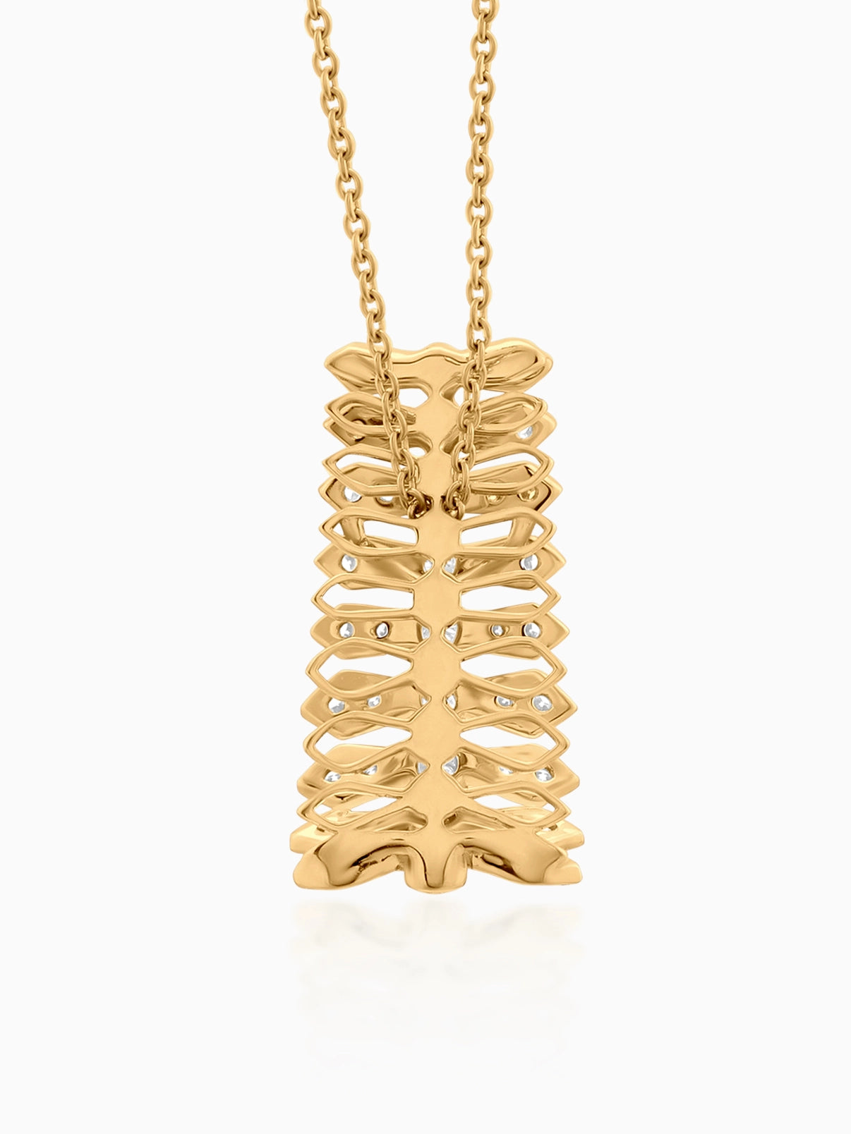 Modern Layered Diamond Pendant - Evol Jewels