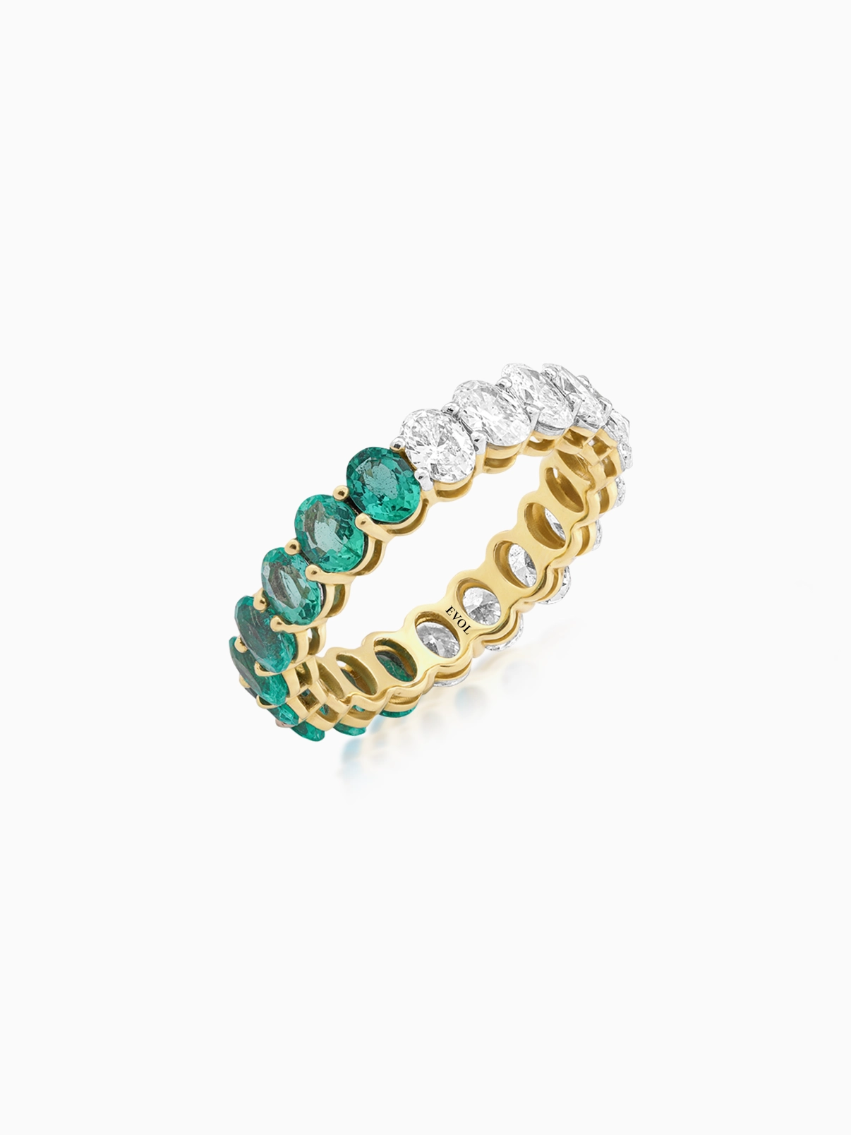 Duo Eternity Diamond ring - Evol Jewels