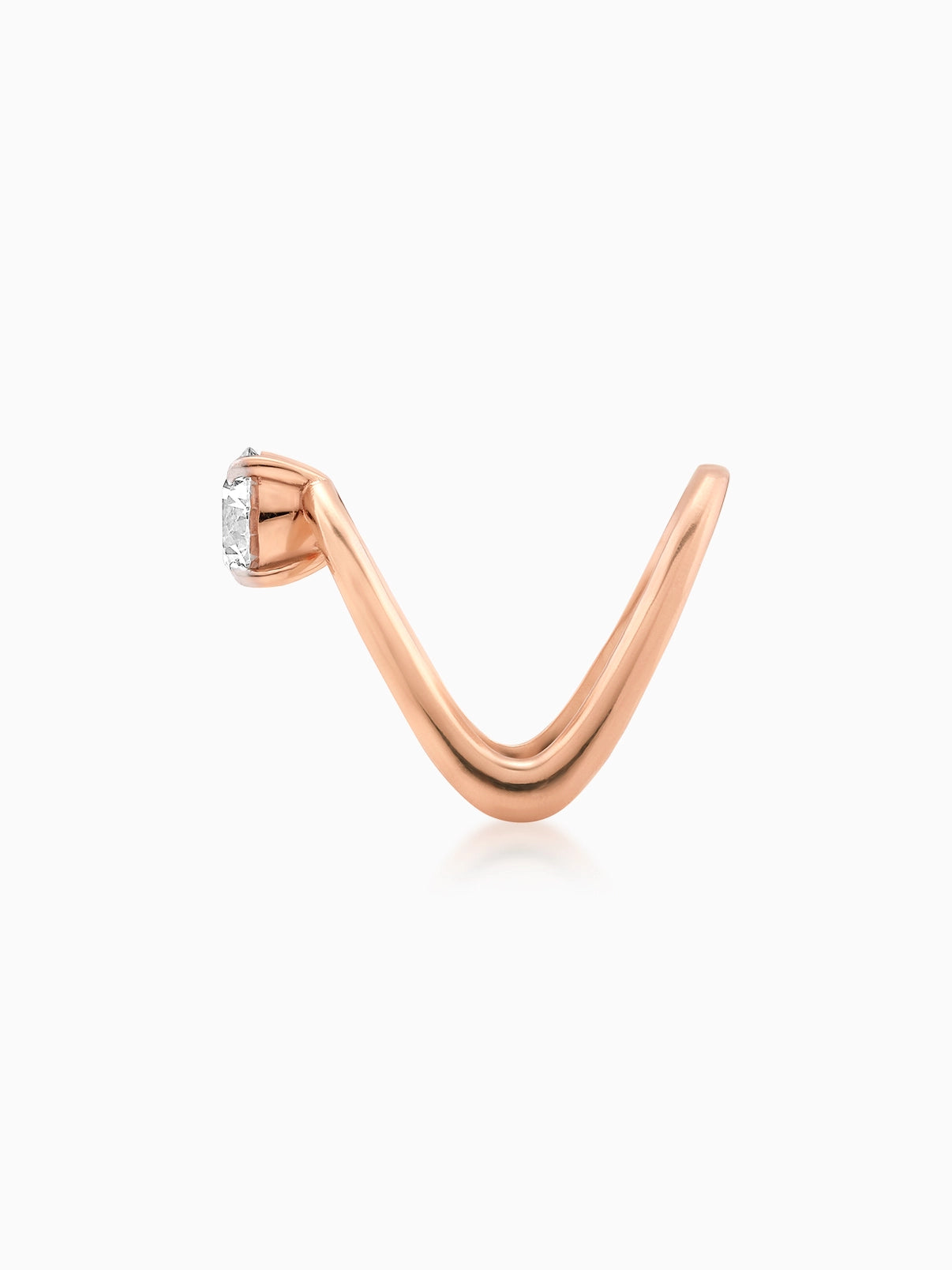 Infinity Round Diamond Ring - Evol Jewels
