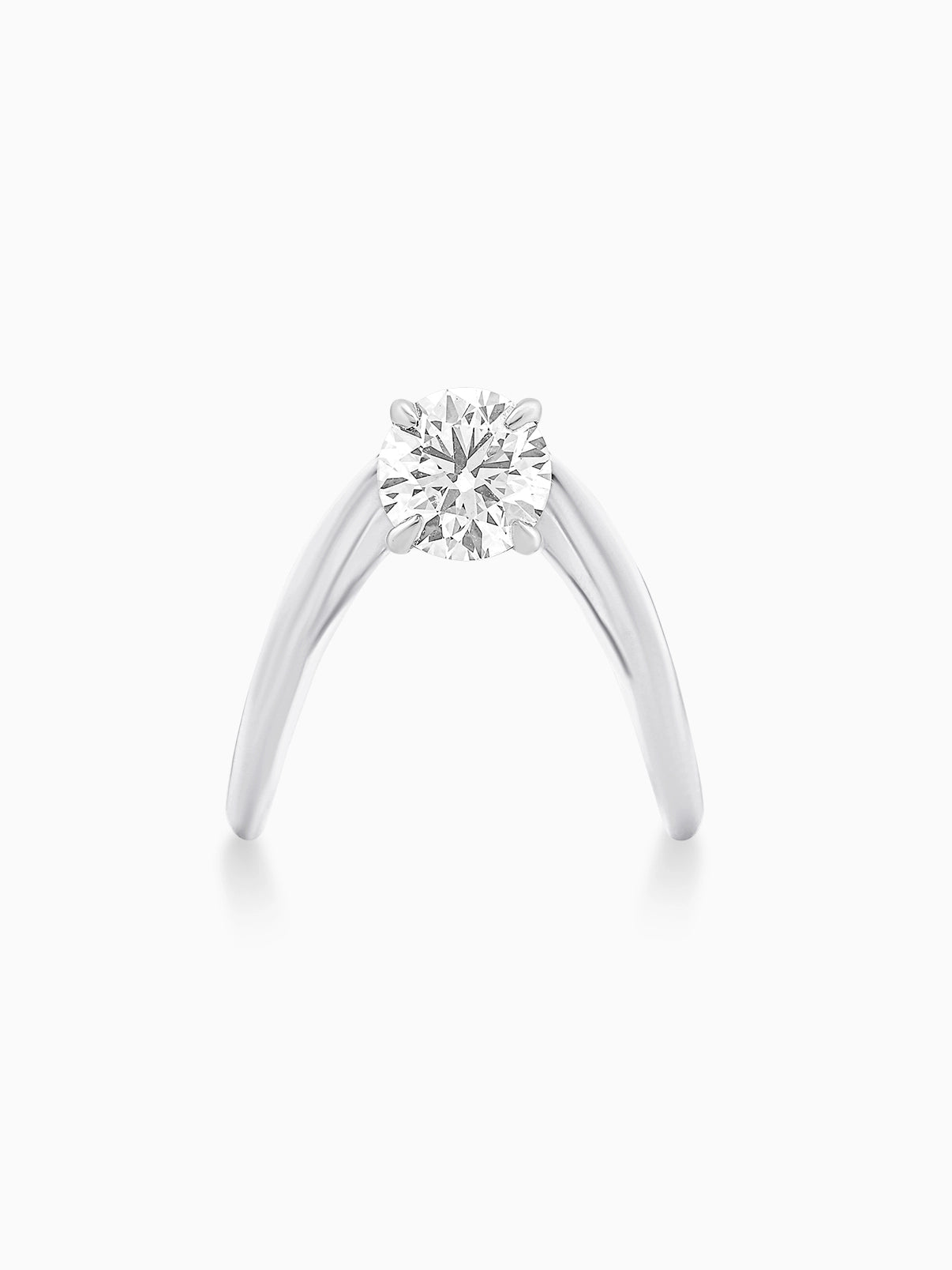 Infinity Round Diamond Ring - Evol Jewels