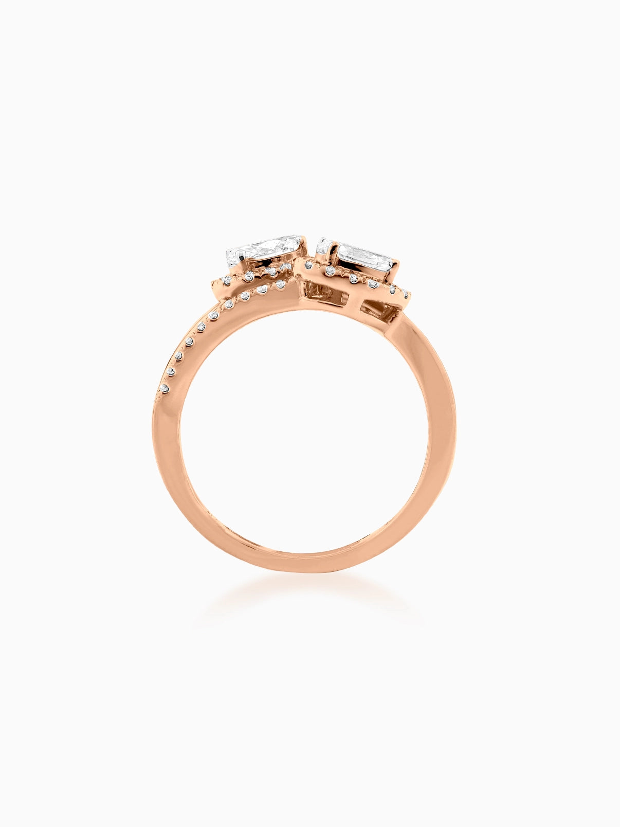Gemini Diamond Ring