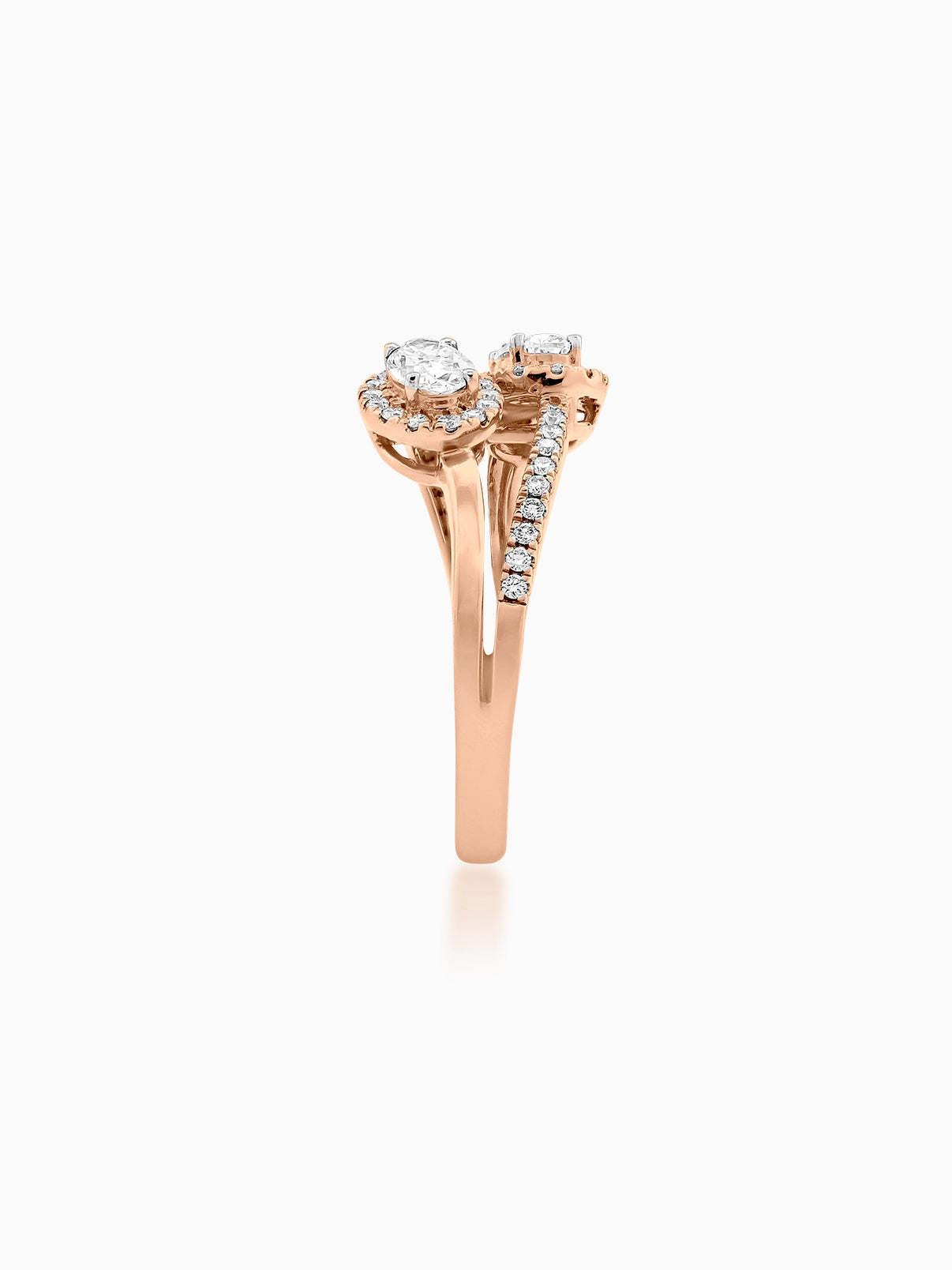 Gemini Diamond Ring