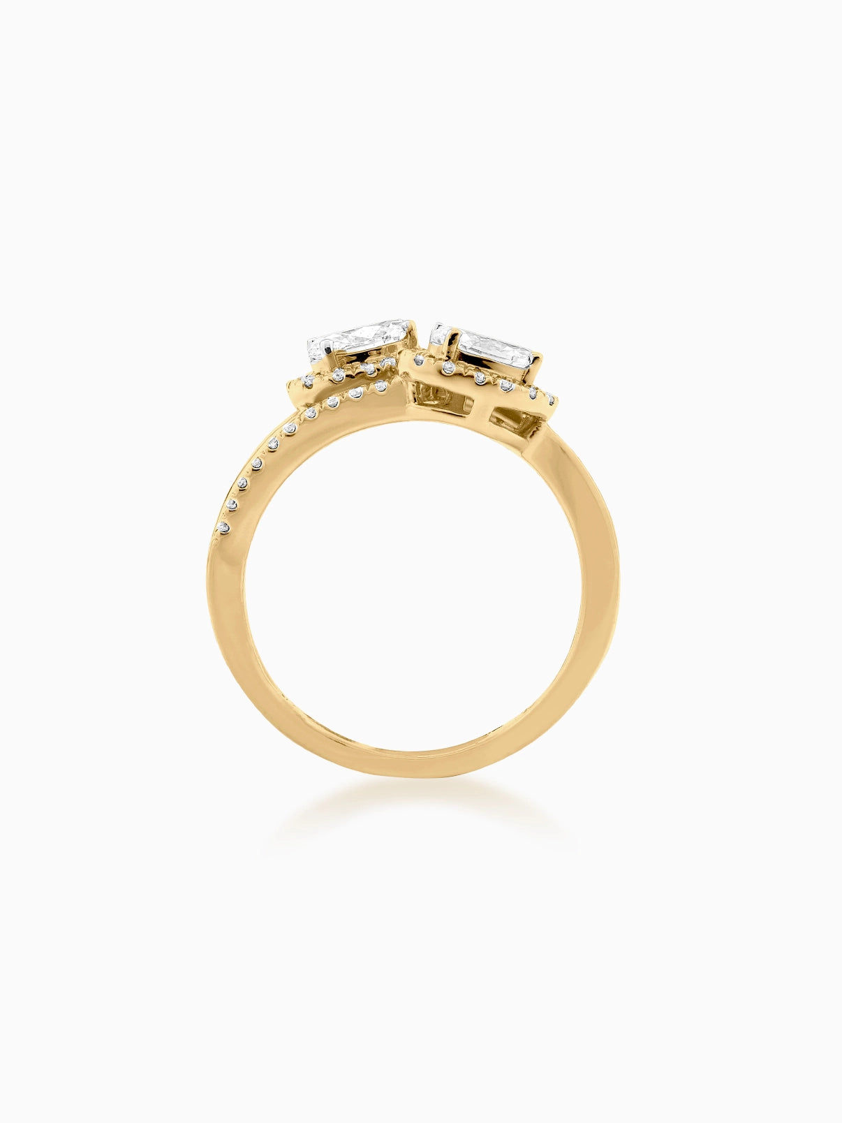 Gemini Diamond Ring