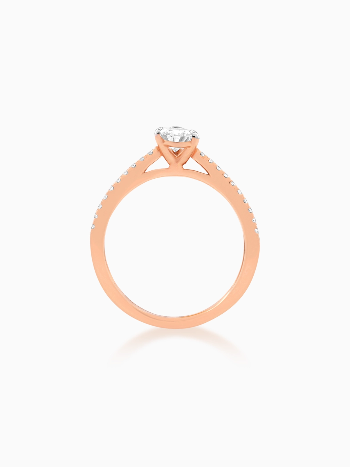 Celeste Split Band Diamond Ring