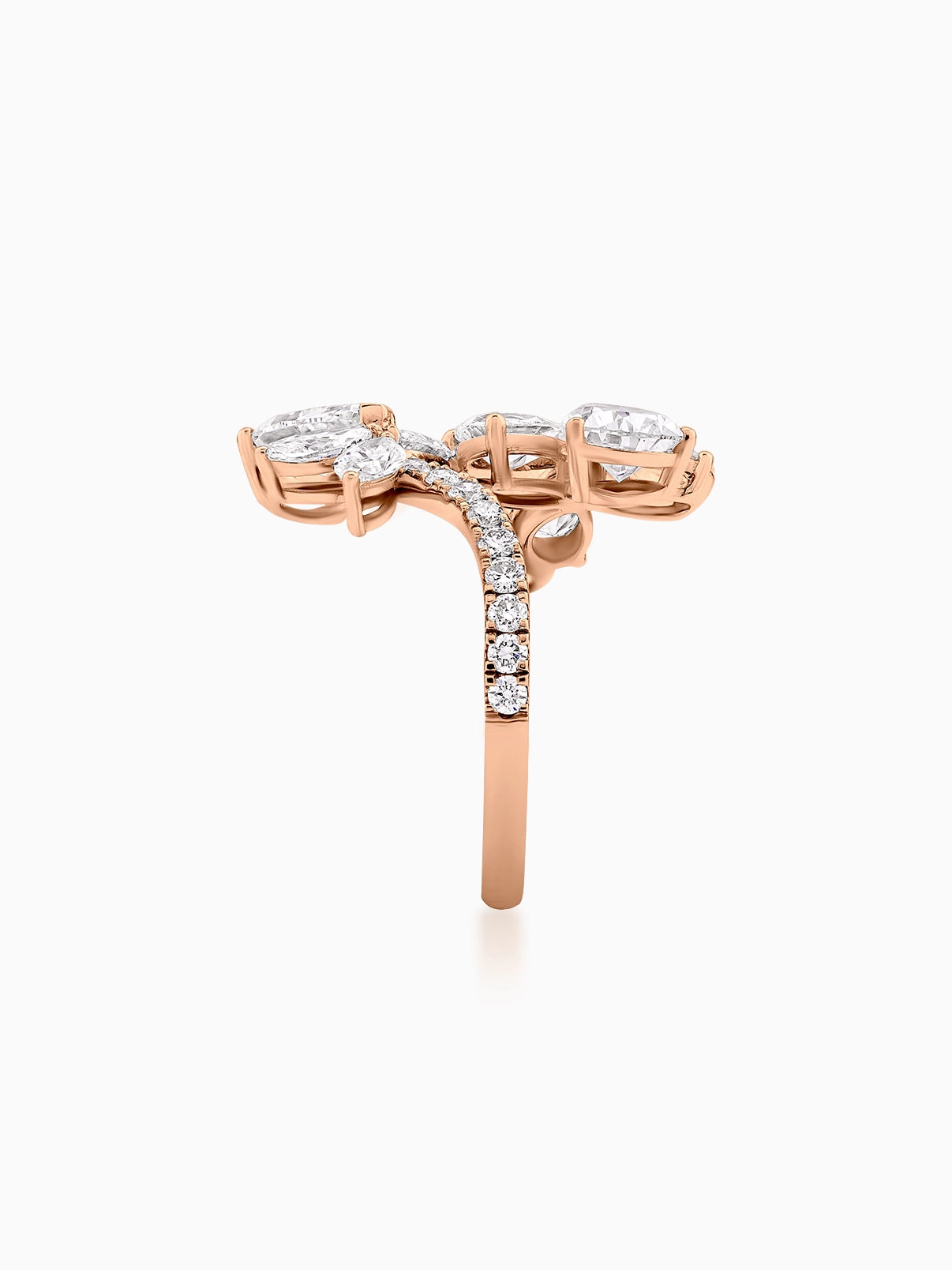 Bloom Diamond Wrap Ring - Evol Jewels