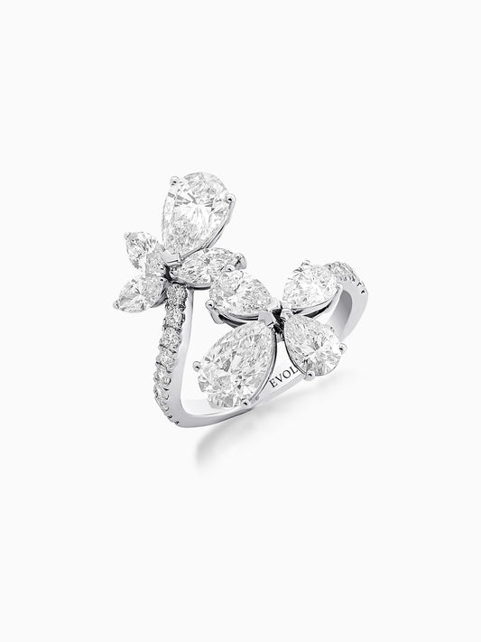 Bloom Diamond Wrap Ring - Evol Jewels
