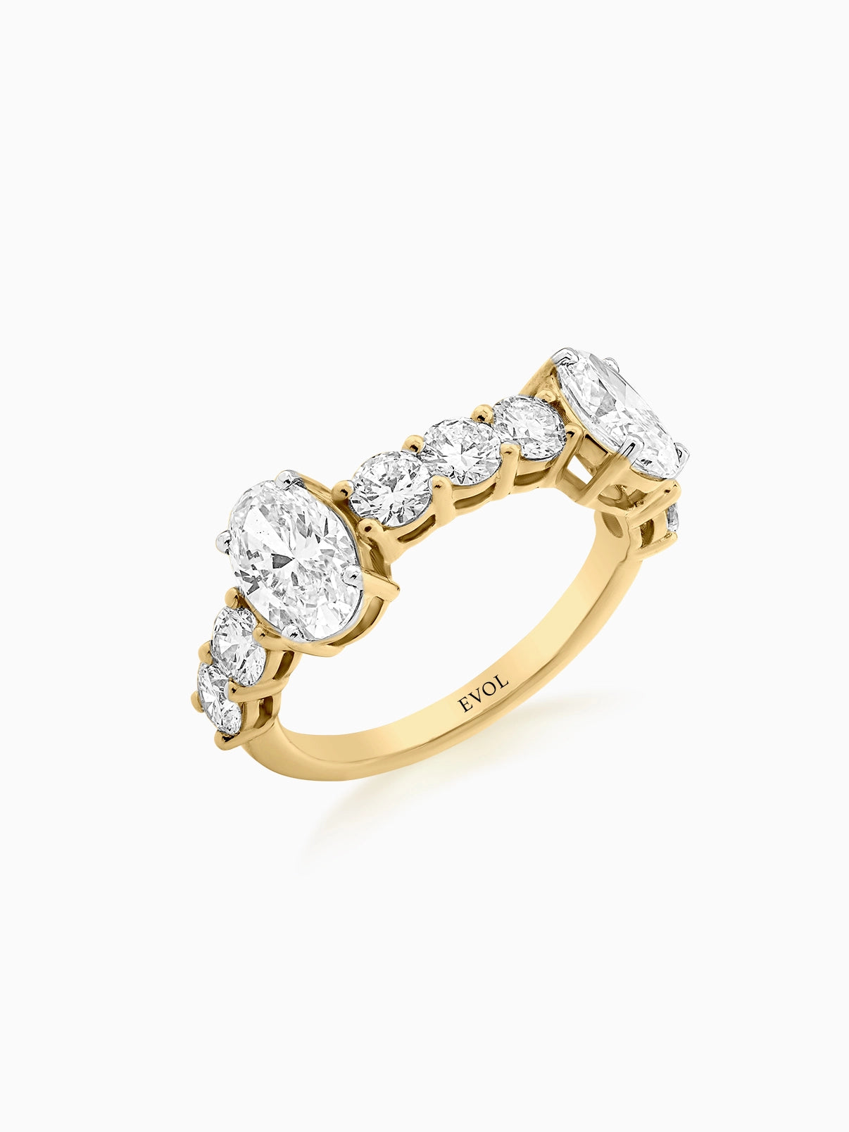 Vivienne Diamond Band - Evol Jewels