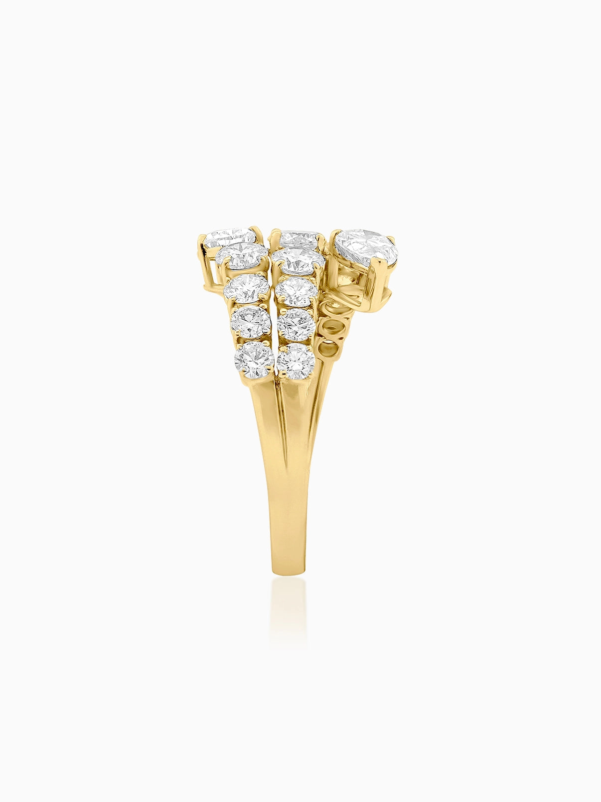 Serene Diamond Wrap Ring