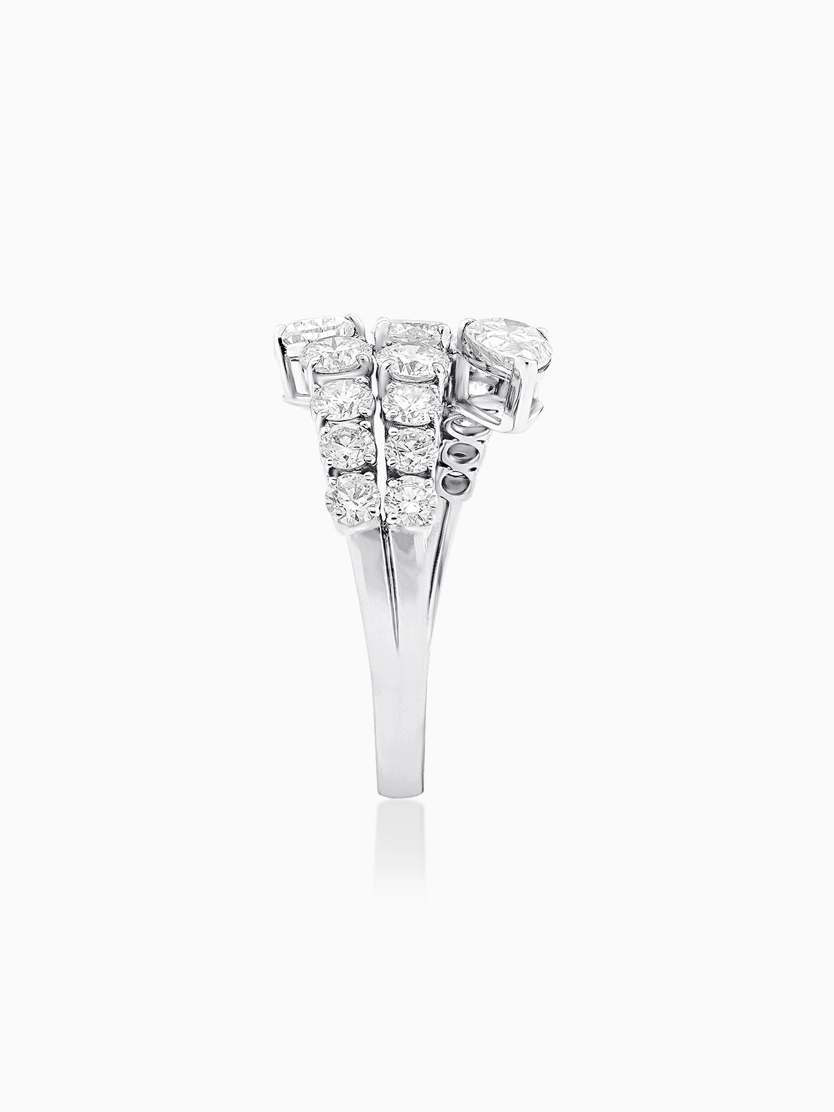 Serene Diamond Wrap Ring